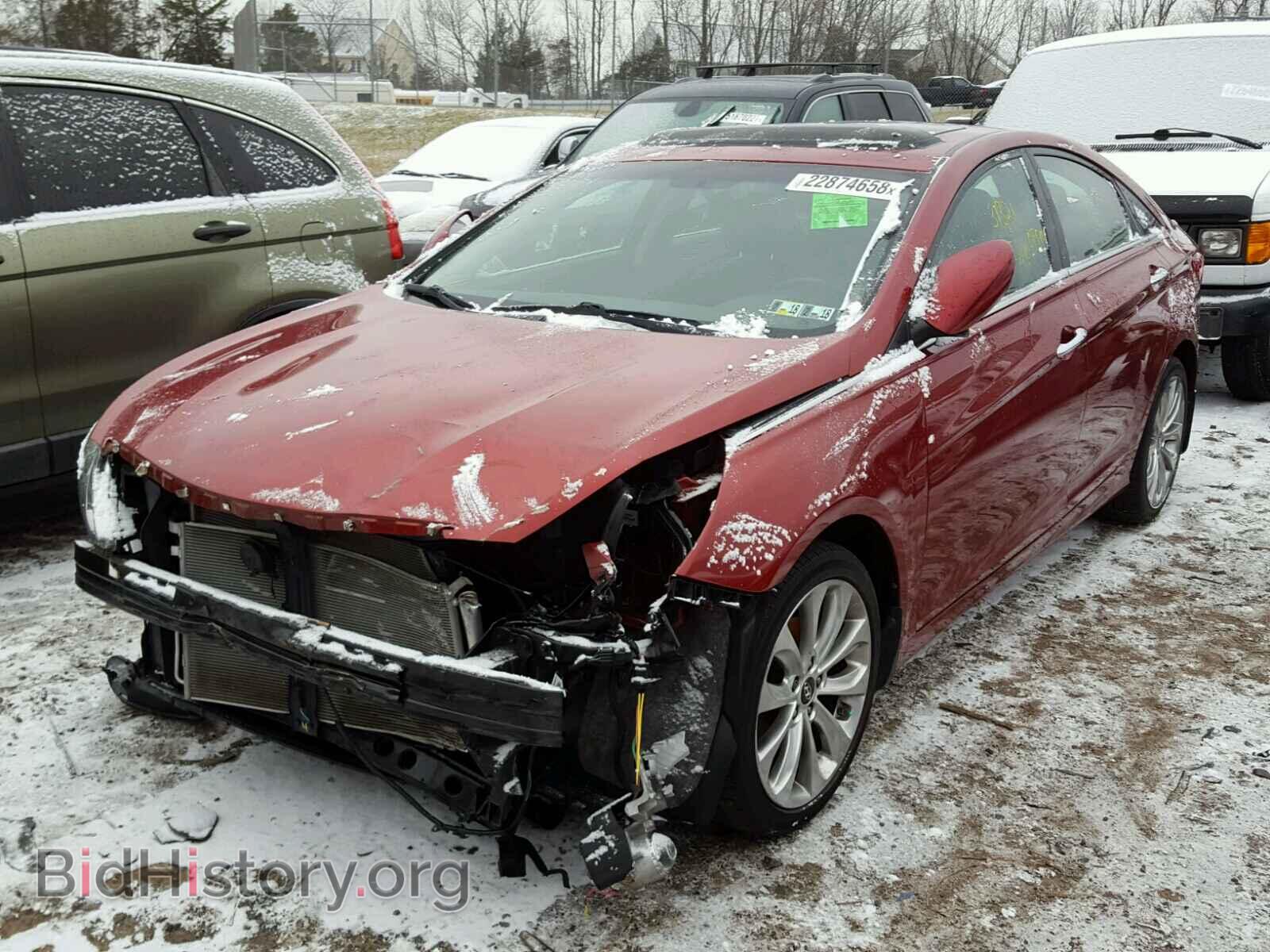 2012 HYUNDAI SONATA - VIN: 5NPEC4AC6CH413738 - Фото 2