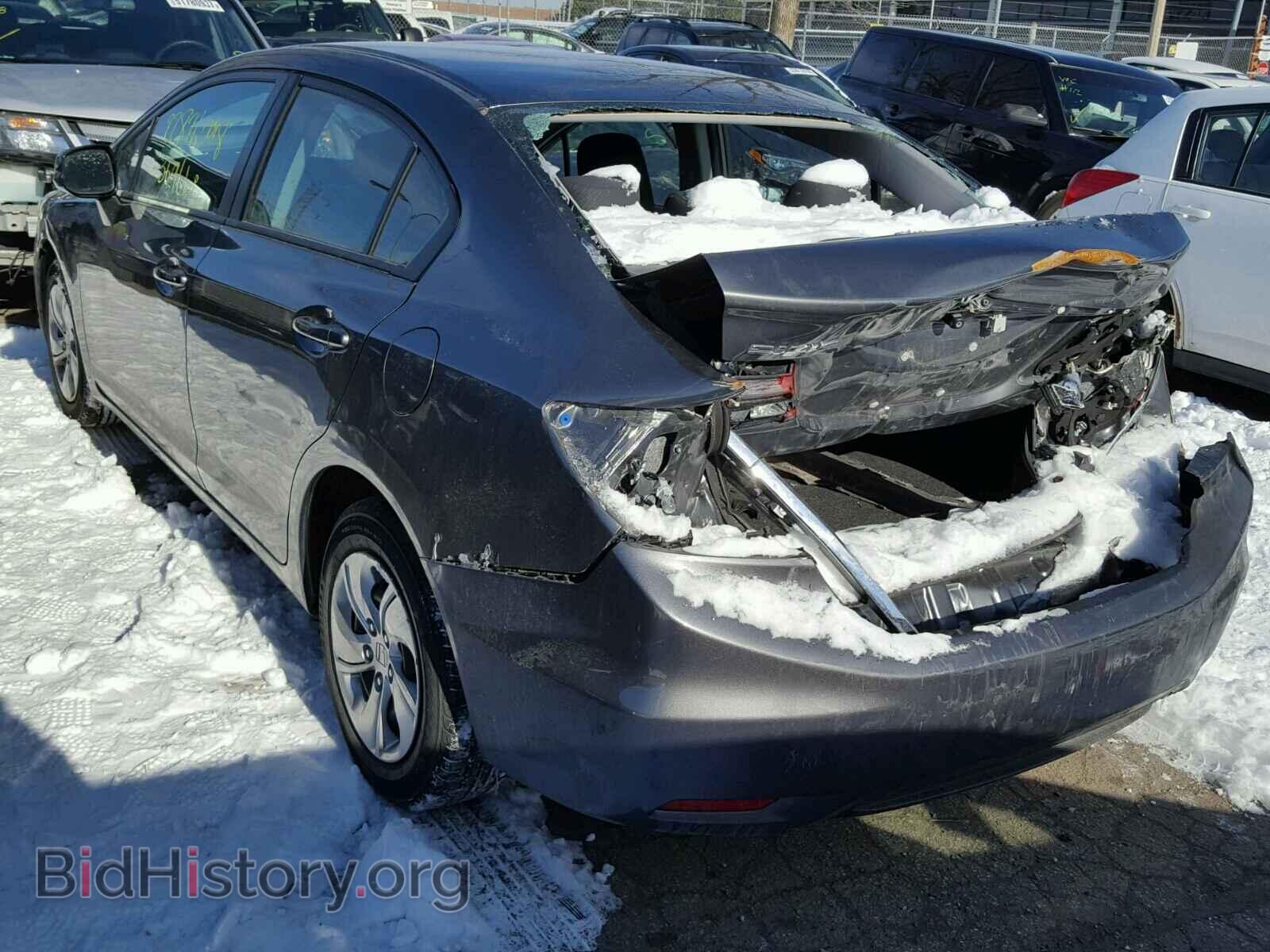 2013 HONDA CIVIC - VIN: 19XFB2F50DE043821 - Фото 3