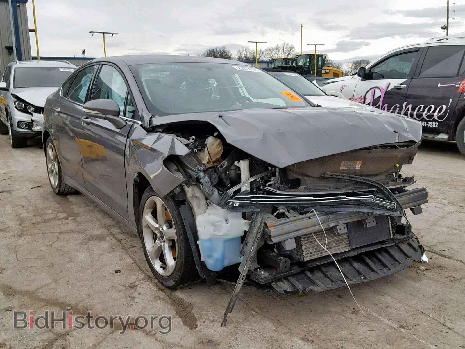 Photo 3FA6P0H95DR387343 - FORD FUSION SE 2013