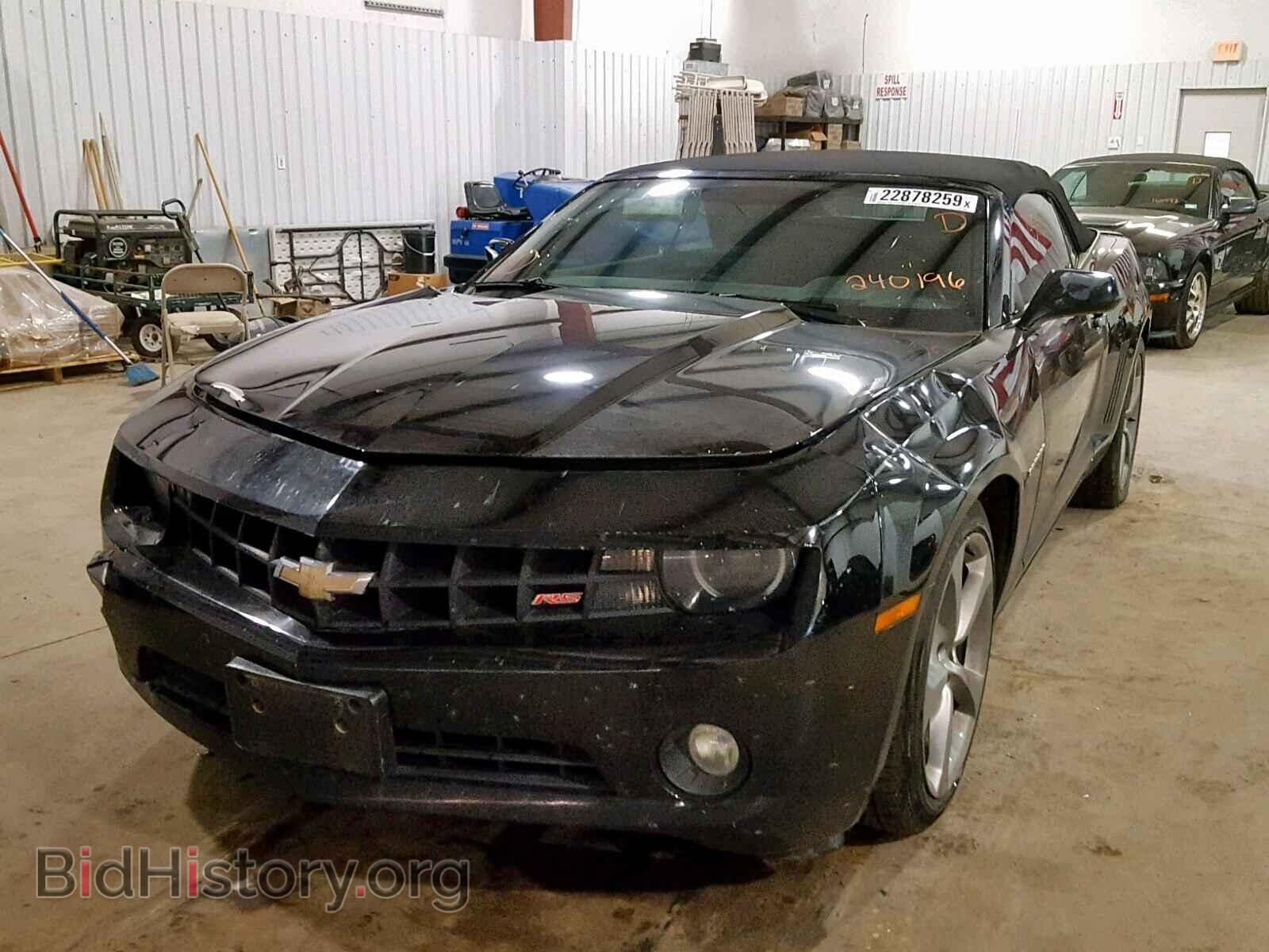 2013 CHEVROLET CAMARO - VIN: 2G1FC3D38D9240196 - Фото 2