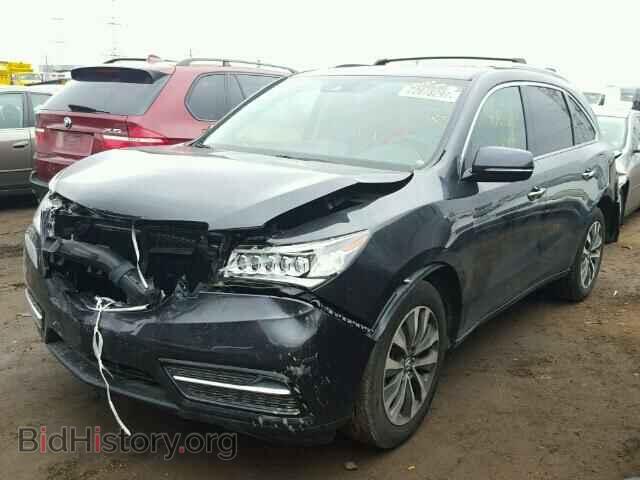 2016 ACURA MDX - VIN: 5FRYD4H49GB021672 - Фото 2