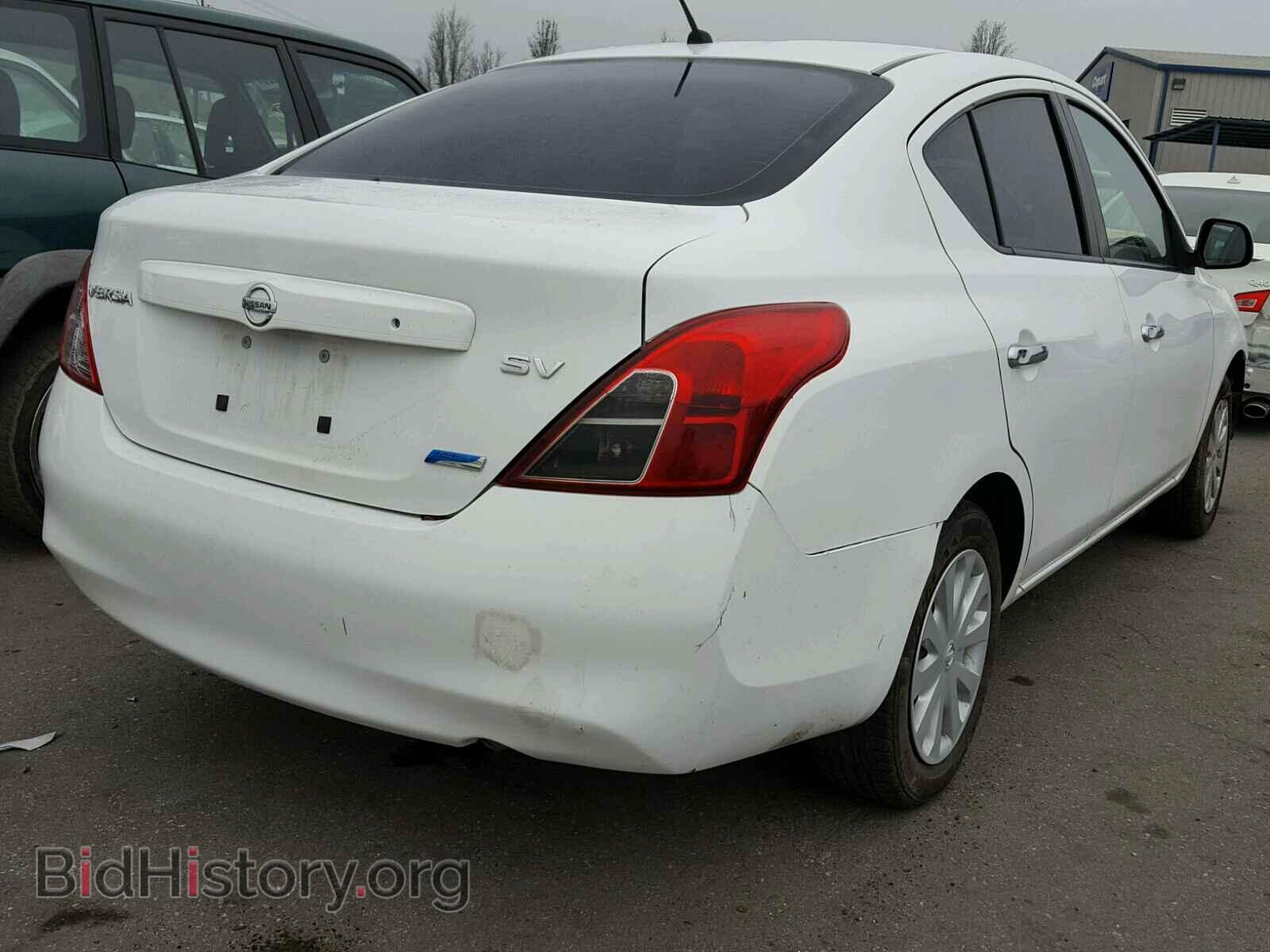 2012 NISSAN VERSA - VIN: 3N1CN7AP7CL828088 - Фото 4