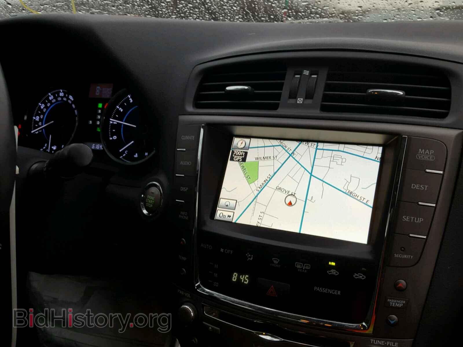 2012 LEXUS IS250 - VIN: JTHCF5C27C5058649 - Фото 9