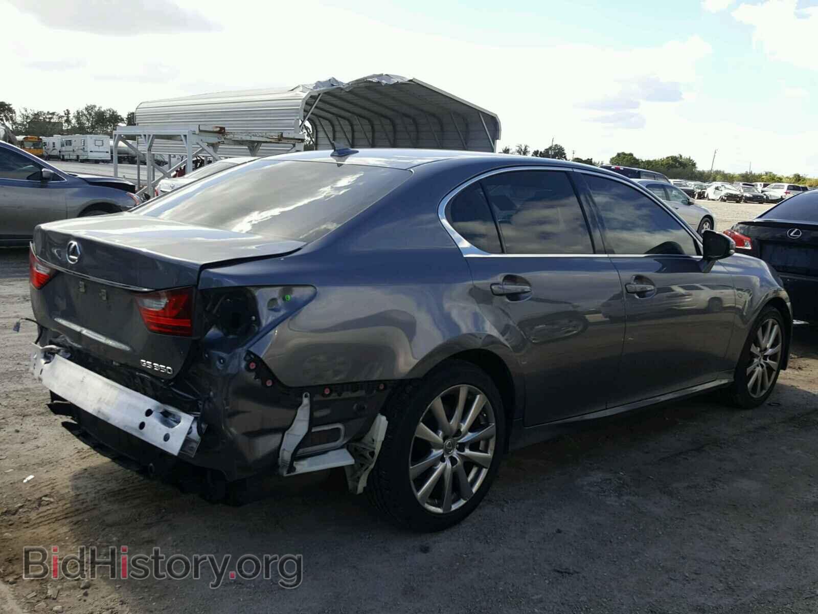 2013 LEXUS GS350 - VIN: JTHBE1BL8D5007017 - Фото 4