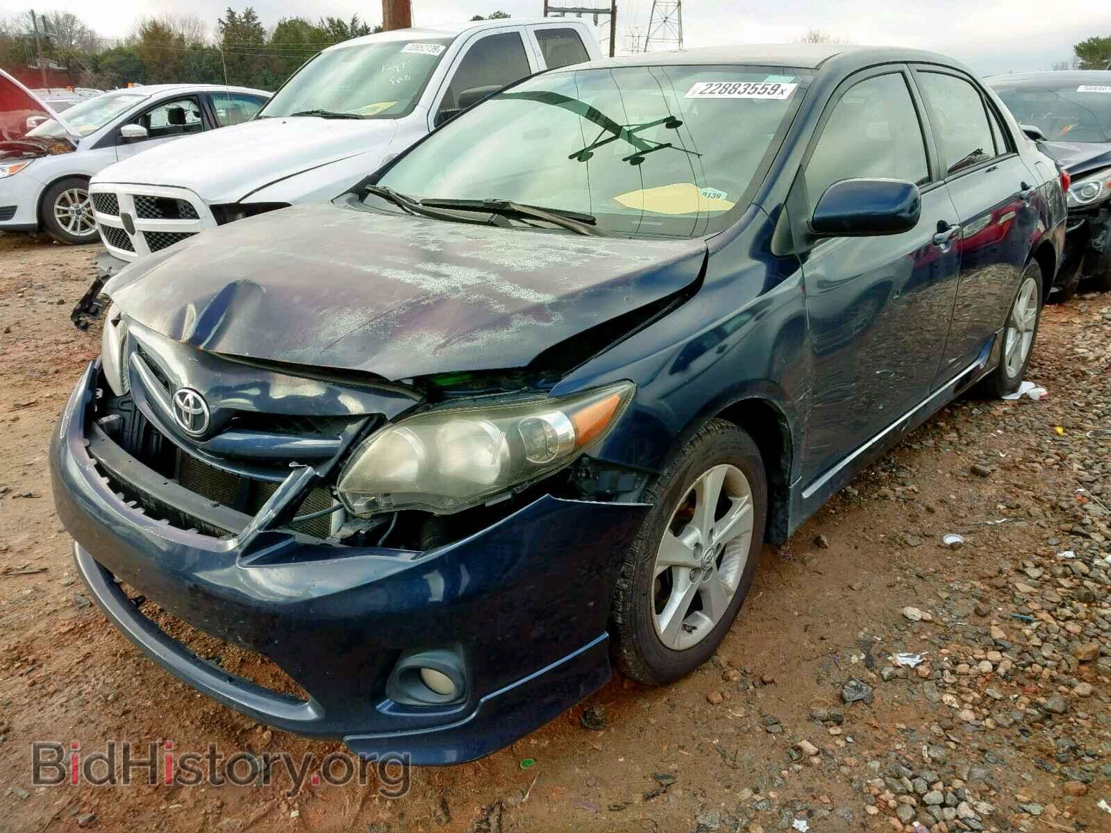 2013 TOYOTA COROLLA BA - VIN: 2T1BU4EE7DC930045 - Фото 2