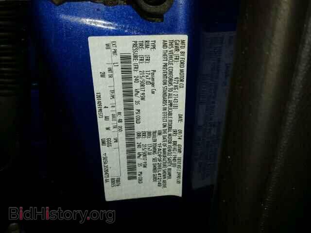 2014 FORD FOCUS - VIN: 1FADP3F26EL412149 - Фото 10