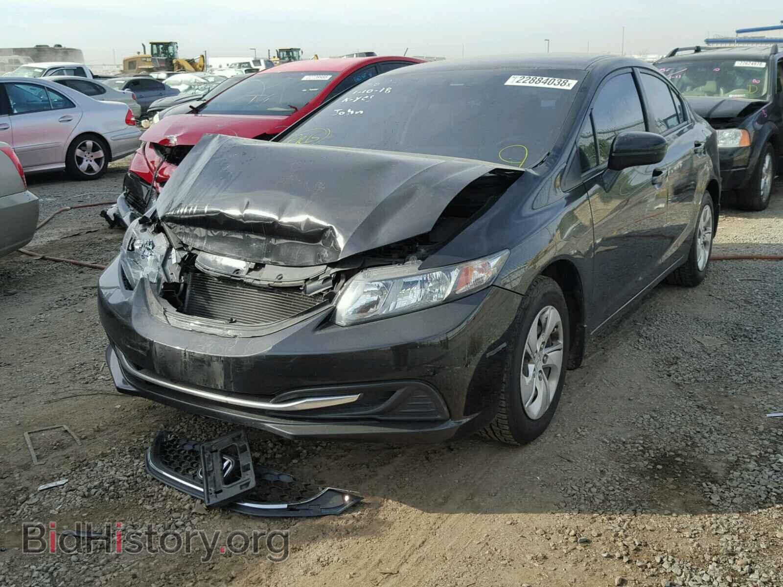 2014 HONDA CIVIC - VIN: 19XFB2F52EE207930 - Фото 2