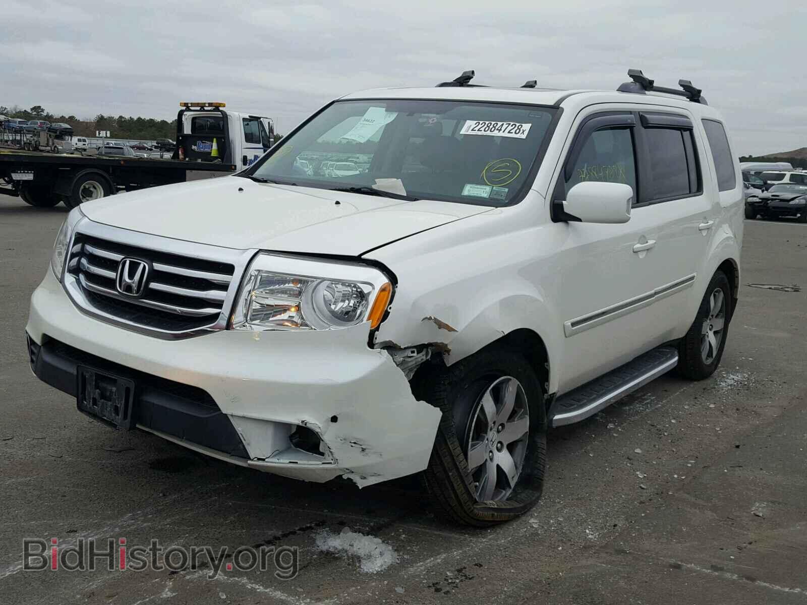 2013 HONDA PILOT - VIN: 5FNYF4H94DB082365 - Фото 2