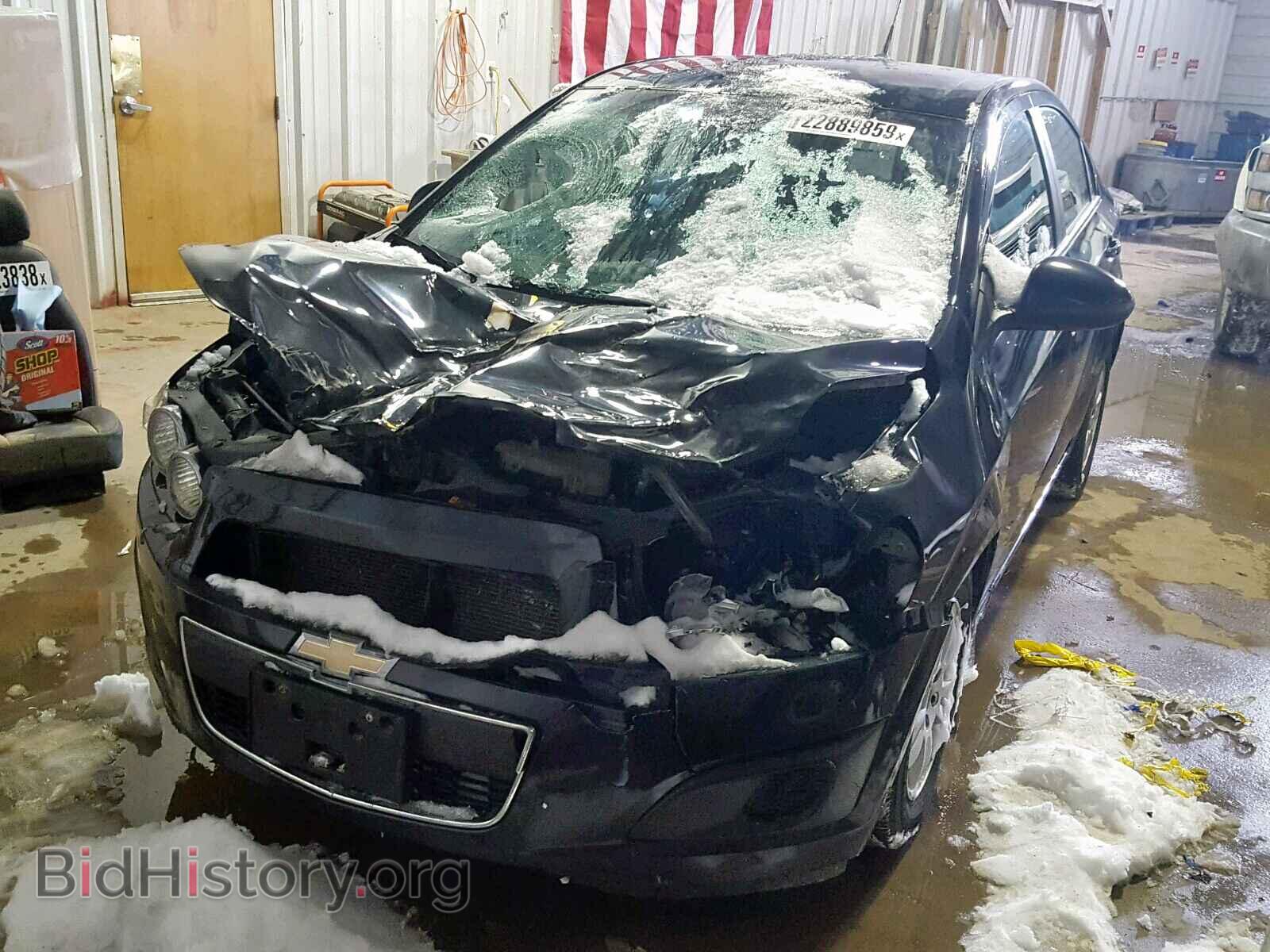 2013 CHEVROLET SONIC - VIN: 1G1JC5SB6D4133439 - Фото 2