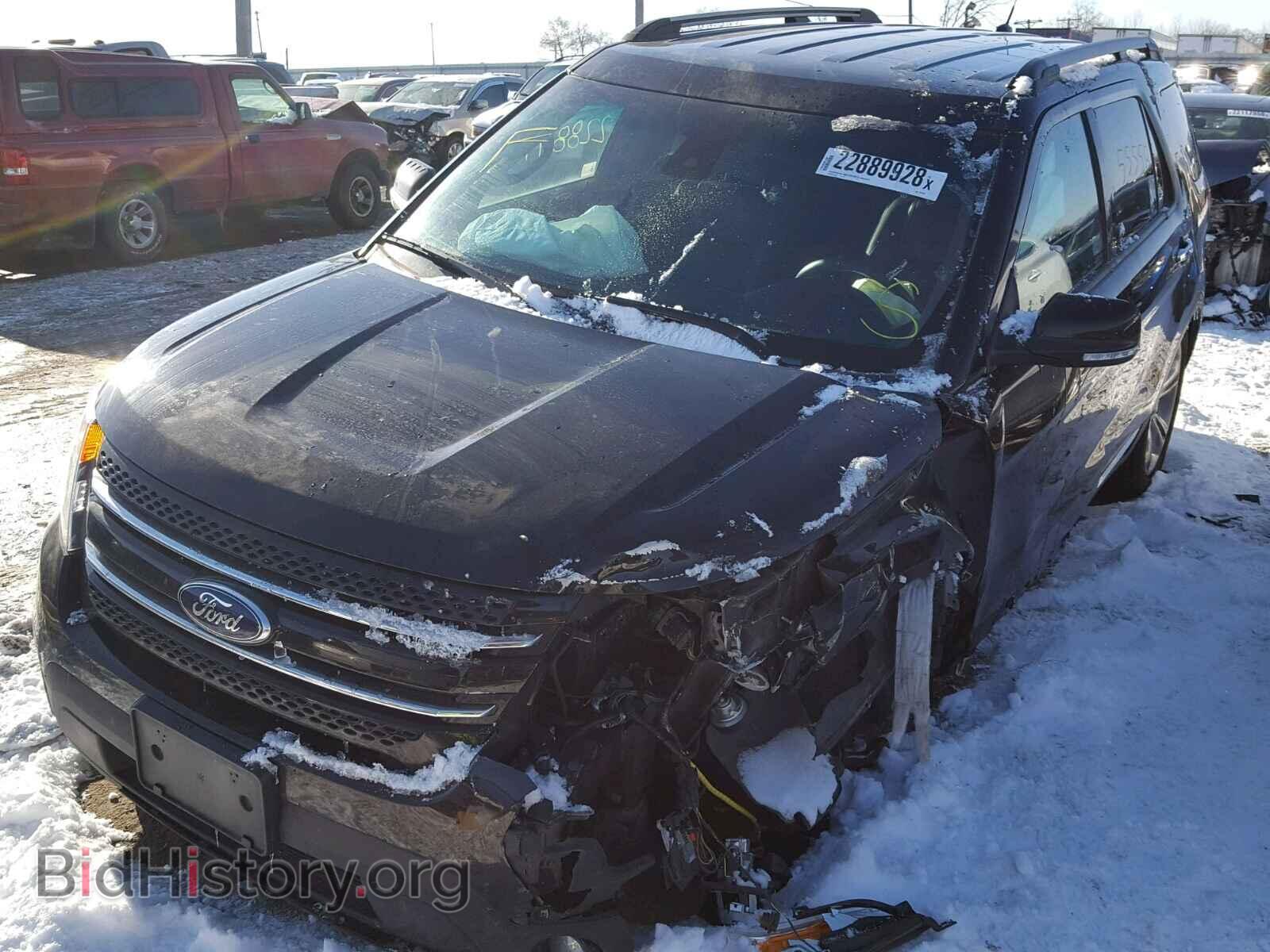 2014 FORD EXPLORER - VIN: 1FM5K7F90EGB62008 - Фото 2