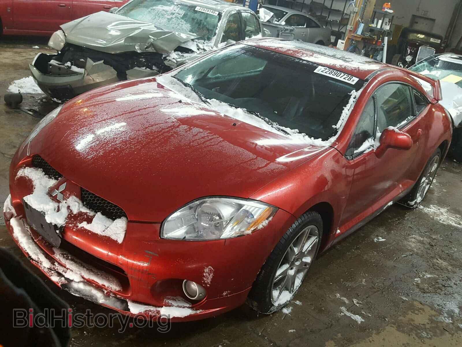2008 MITSUBISHI ECLIPSE - VIN: 4A3AK64TX8E031242 - Фото 2