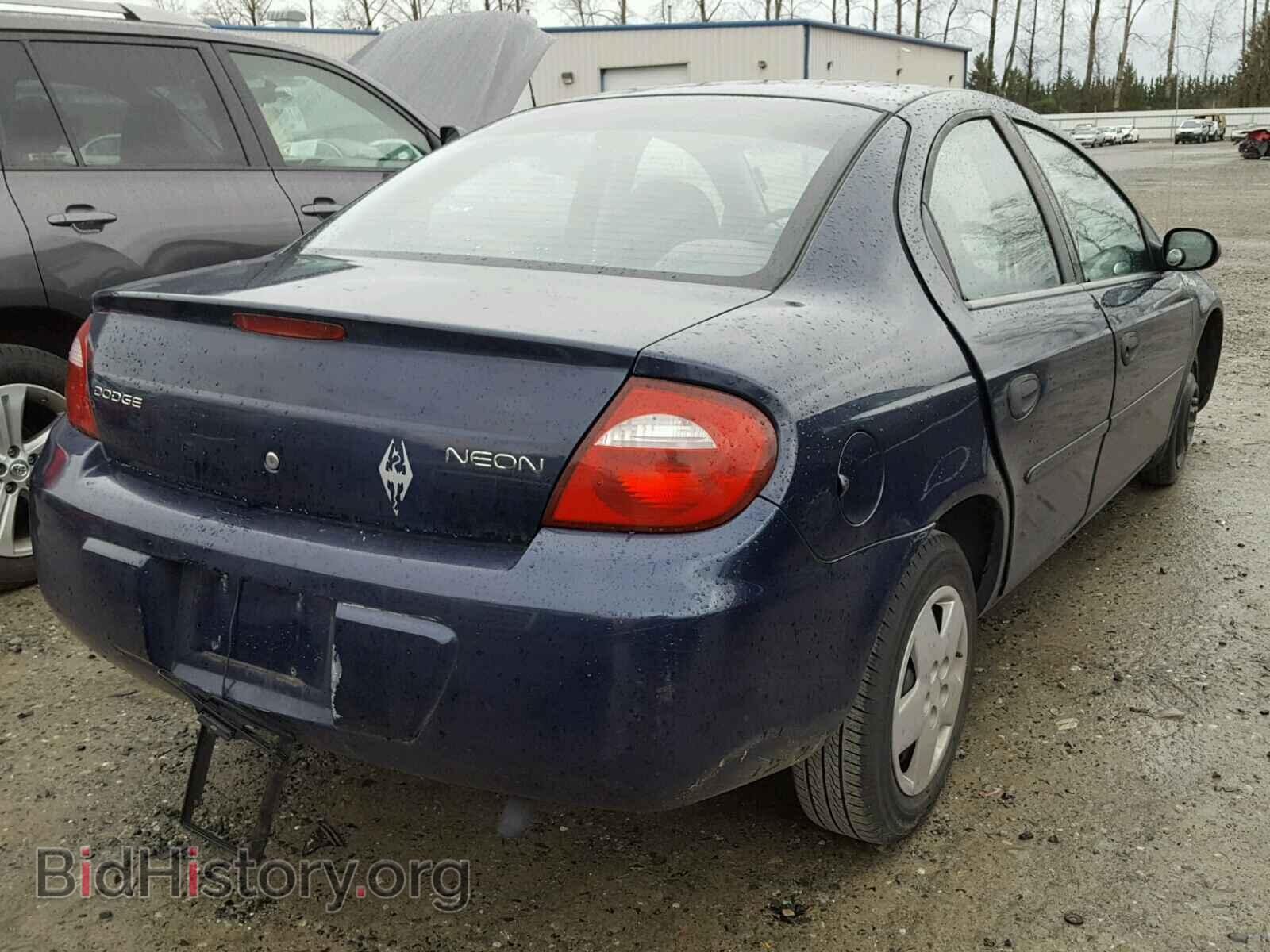 2005 DODGE NEON - VIN: 1B3ES26C55D109519 - Фото 4