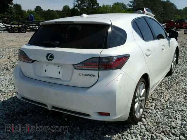 2012 LEXUS CT 200 - VIN: JTHKD5BH2C2094886 - Фото 4