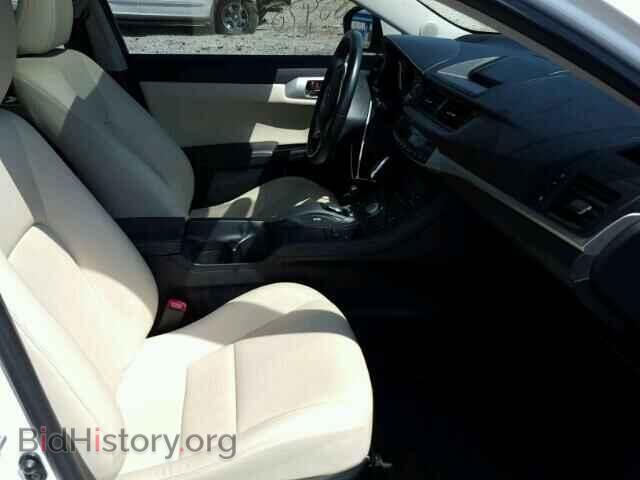 2012 LEXUS CT 200 - VIN: JTHKD5BH2C2094886 - Фото 5