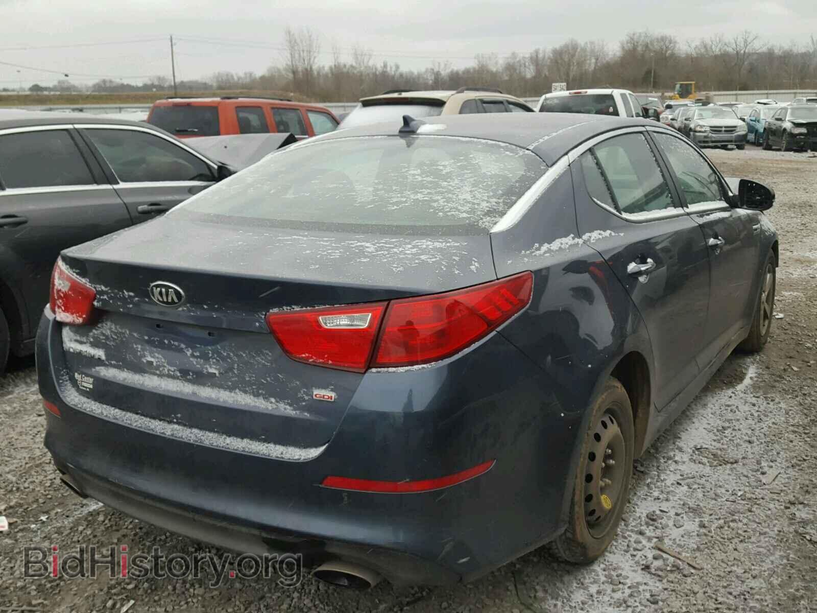 2015 KIA OPTIMA - VIN: KNAGM4A75F5607381 - Фото 4