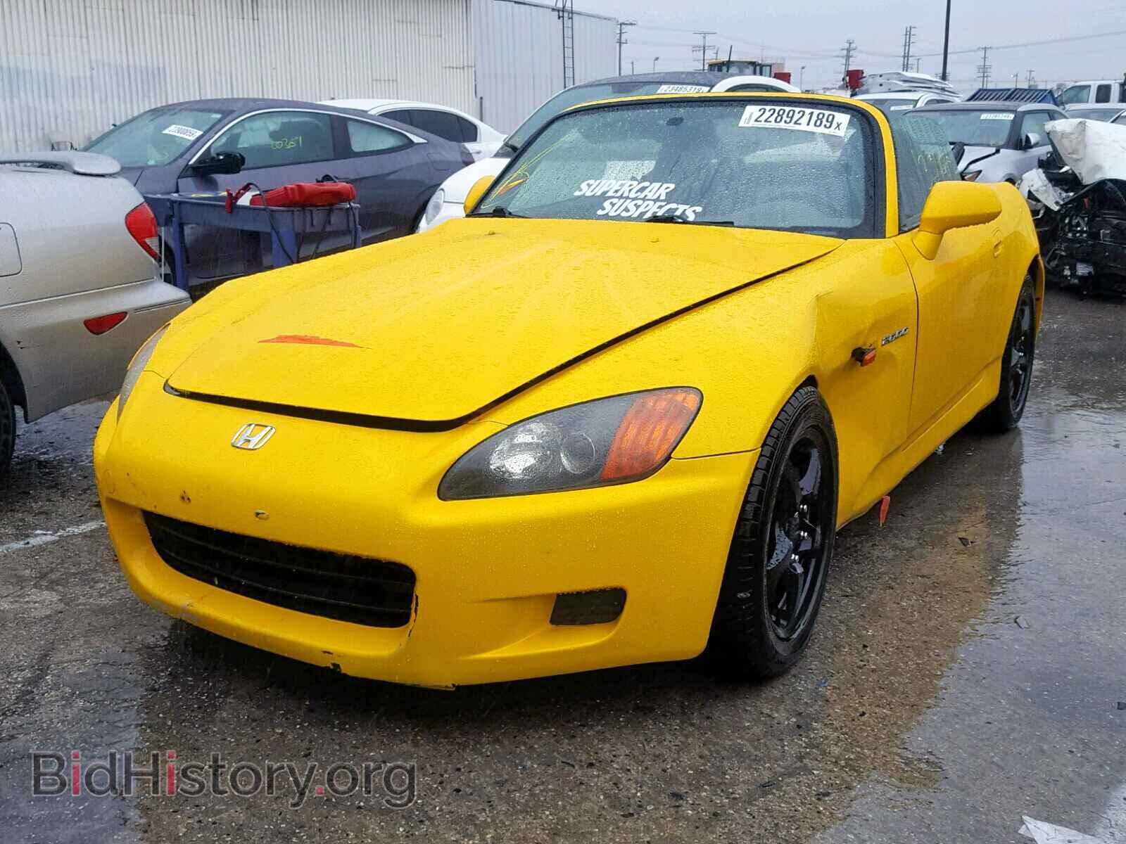 2002 HONDA S2000 - VIN: JHMAP11412T005621 - Фото 2