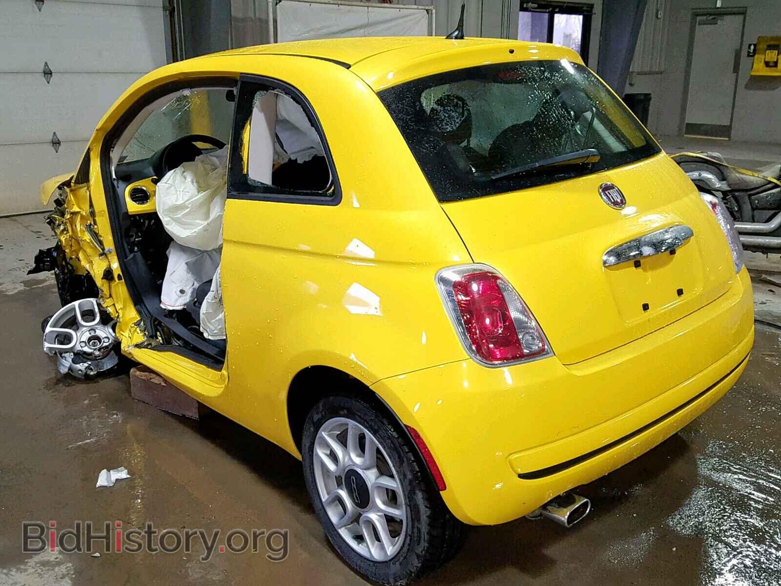 2015 FIAT 500 - VIN: 3C3CFFAR5FT624565 - Фото 3
