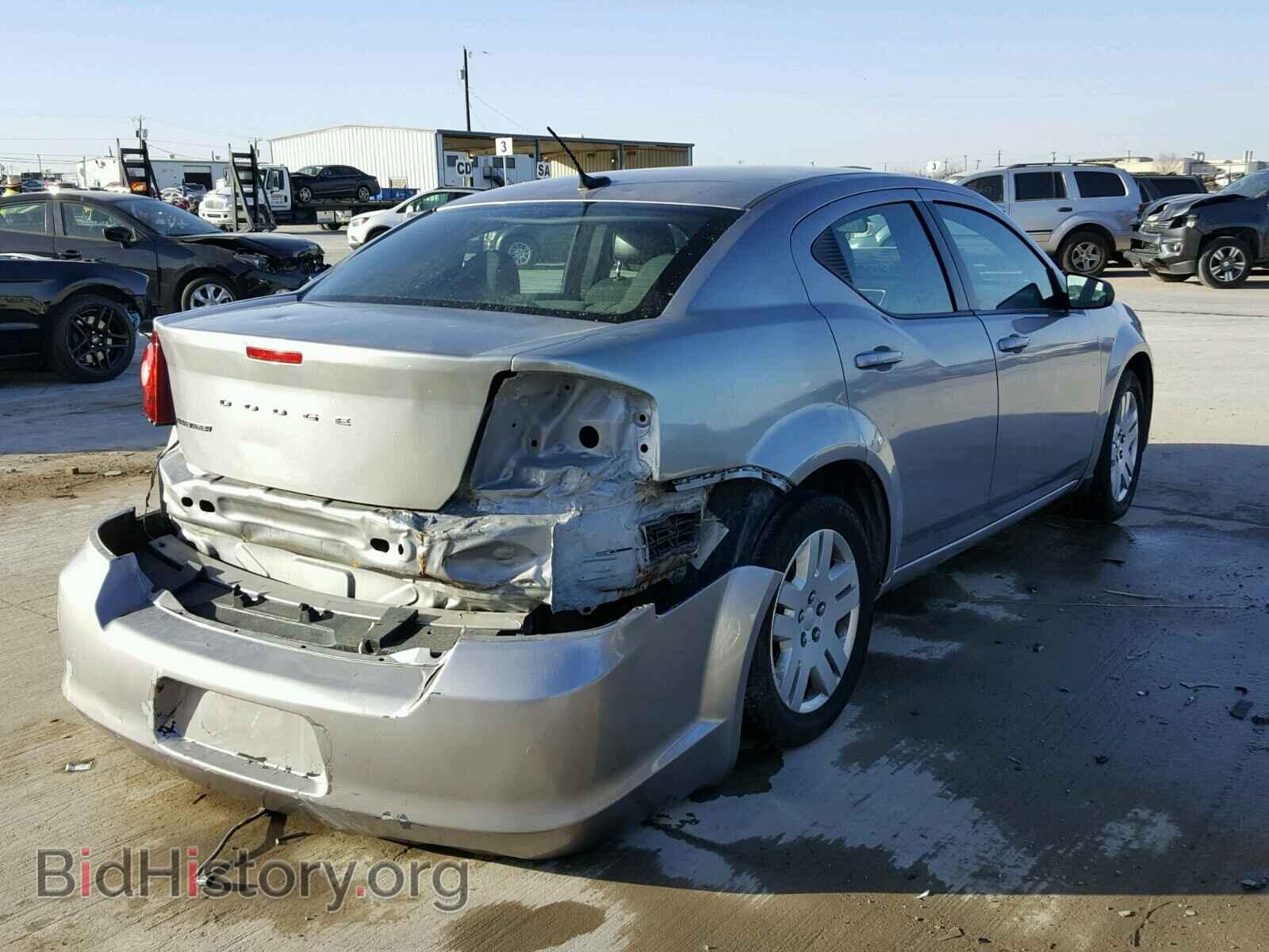 2013 DODGE AVENGER - VIN: 1C3CDZAB3DN632350 - Фото 4