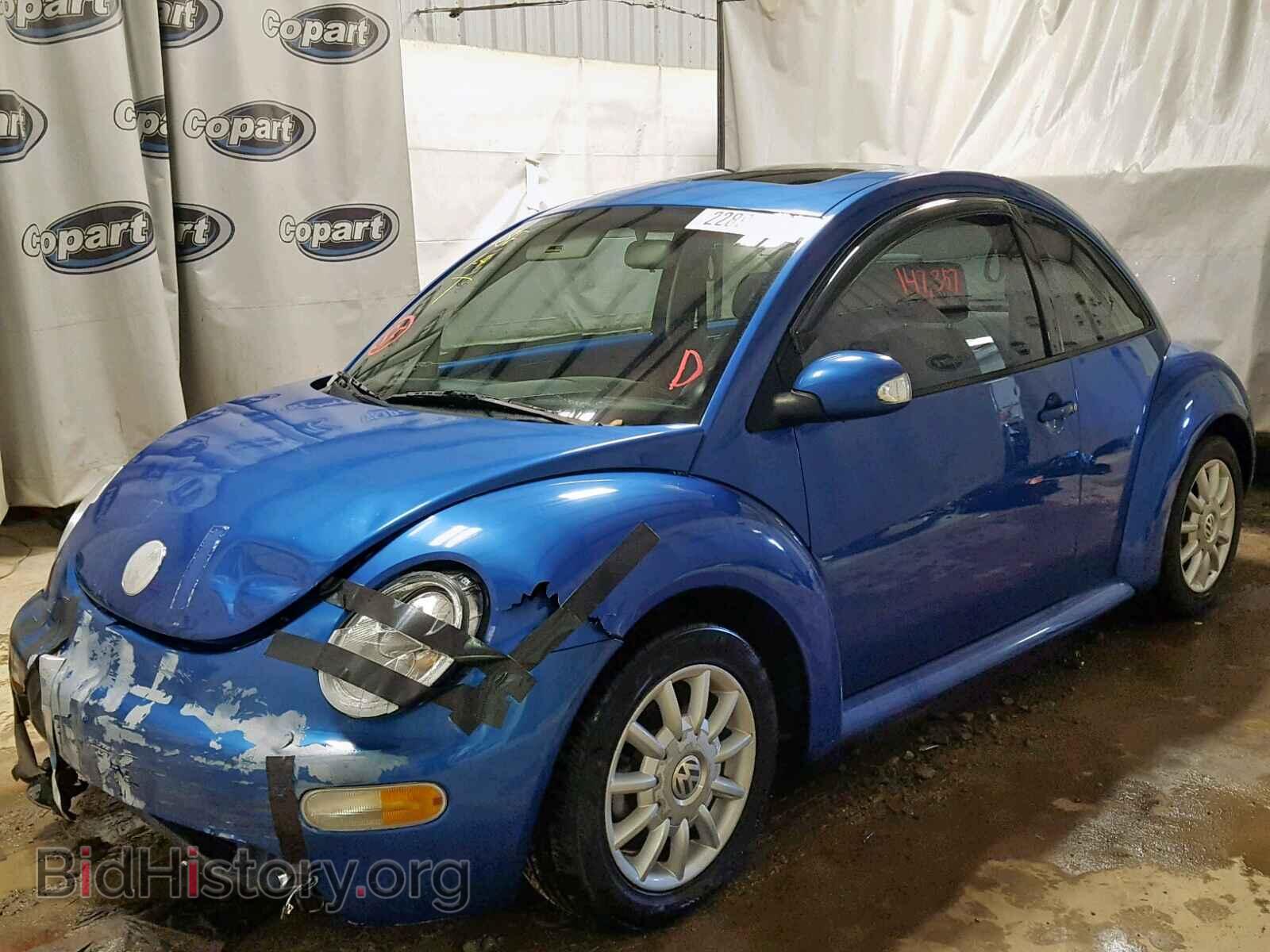 2005 VOLKSWAGEN BEETLE - VIN: 3VWCK31C55M404480 - Фото 2