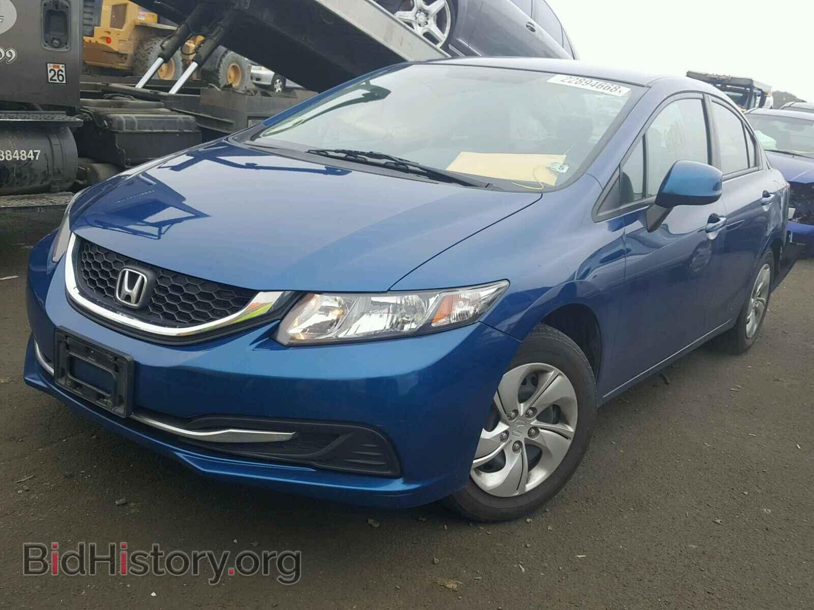 2013 HONDA CIVIC - VIN: 19XFB2F5XDE046693 - Фото 2