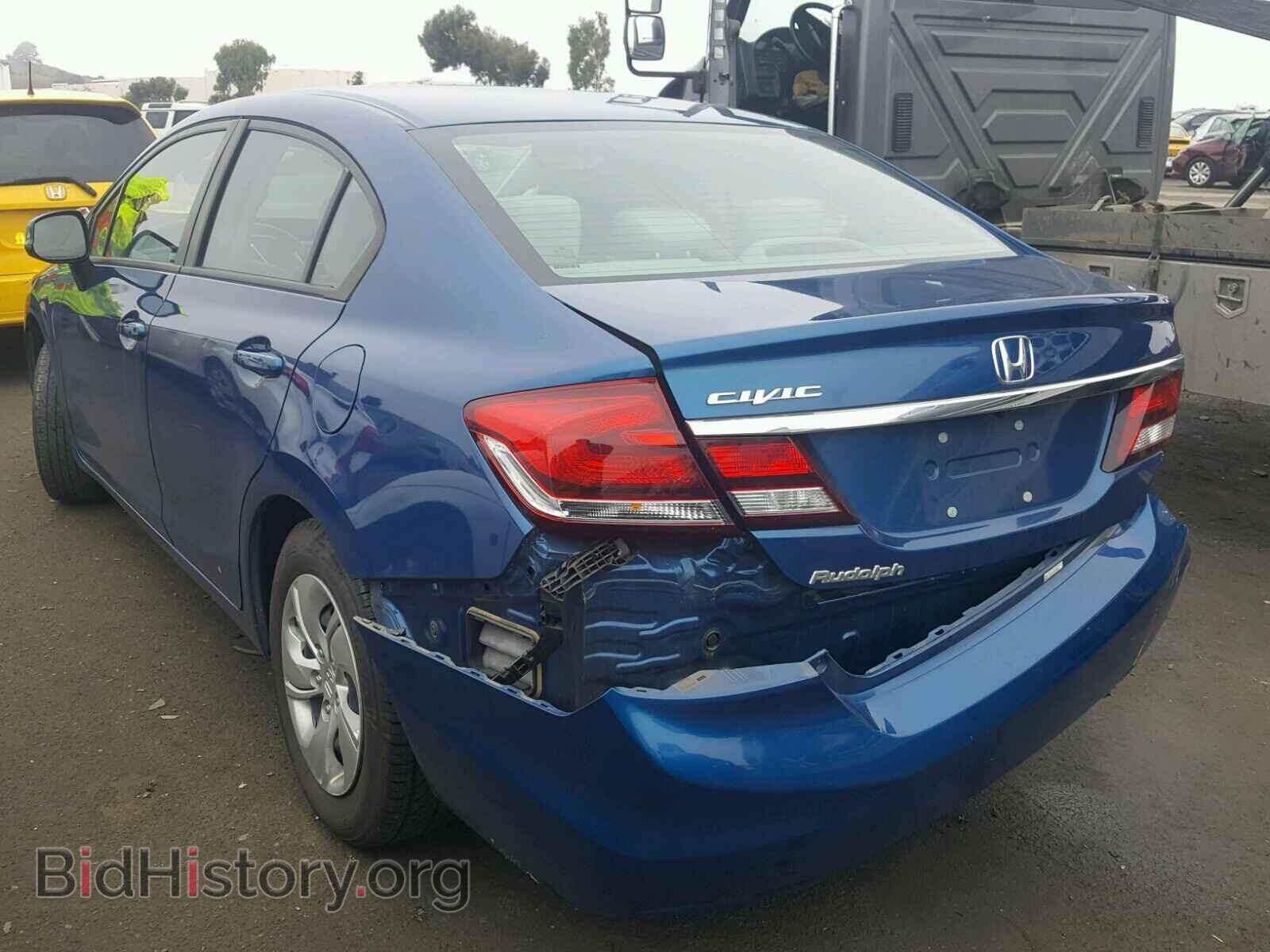 2013 HONDA CIVIC - VIN: 19XFB2F5XDE046693 - Фото 3