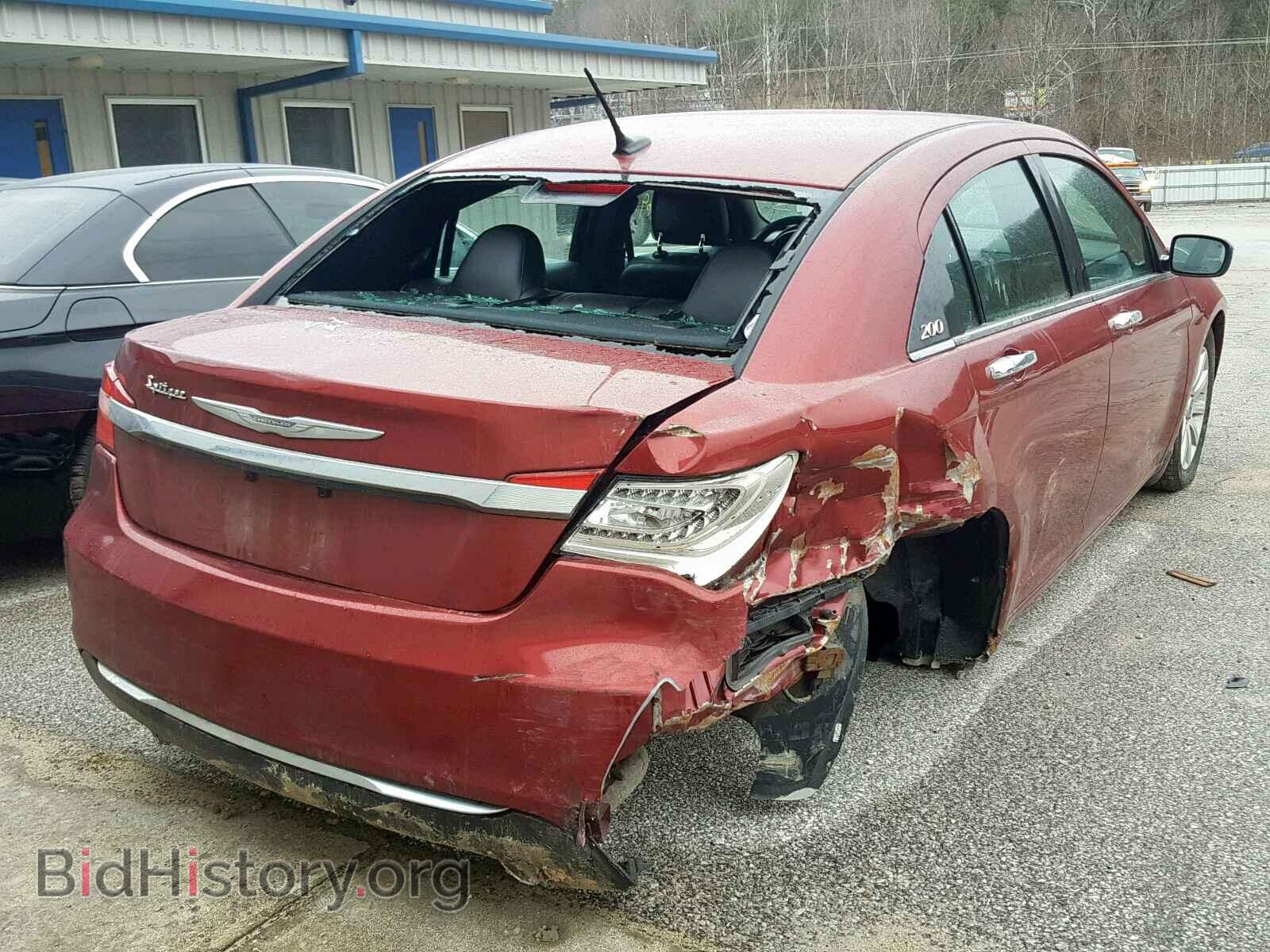 2013 CHRYSLER 200 - VIN: 1C3CCBCG6DN745826 - Фото 4