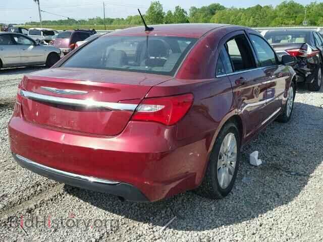 2014 CHRYSLER 200 - VIN: 1C3CCBABXEN238162 - Фото 4