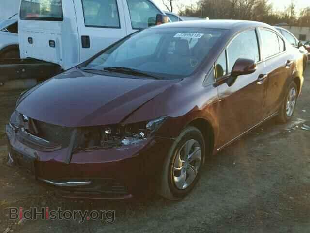 2013 HONDA CIVIC - VIN: 2HGFB2F57DH600049 - Фото 2