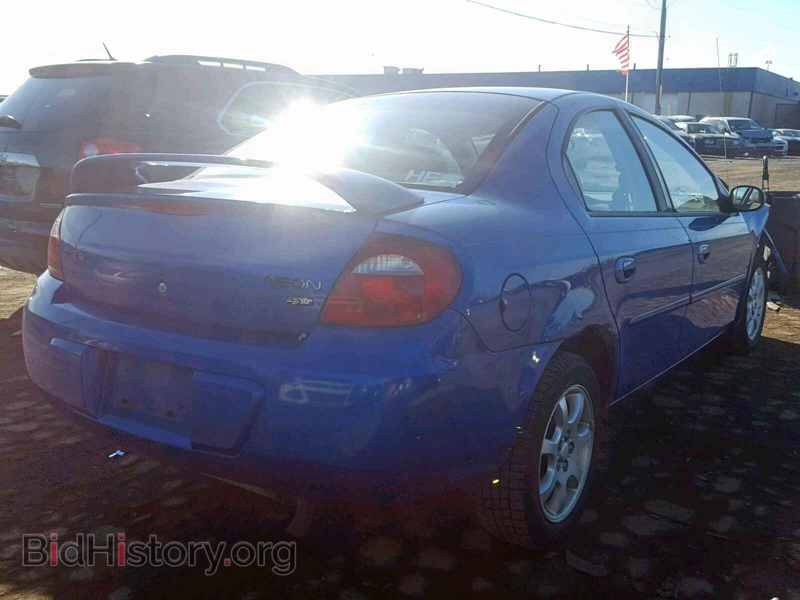 2005 DODGE NEON - VIN: 1B3ES56C75D279043 - Фото 4