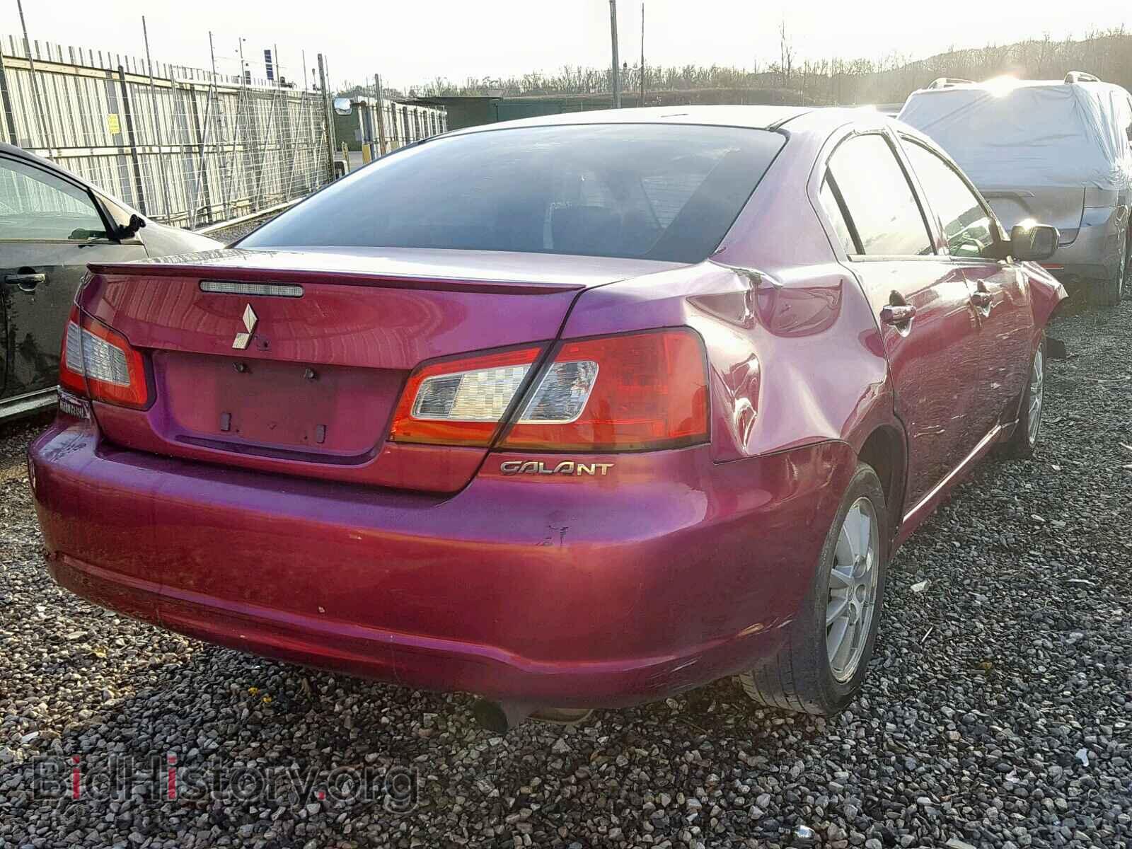 2009 MITSUBISHI GALANT - VIN: 4A3AB36F89E011689 - Фото 4