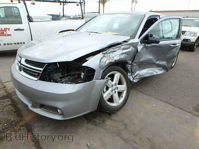 2013 DODGE AVENGER - VIN: 1C3CDZCB7DN662710 - Фото 2