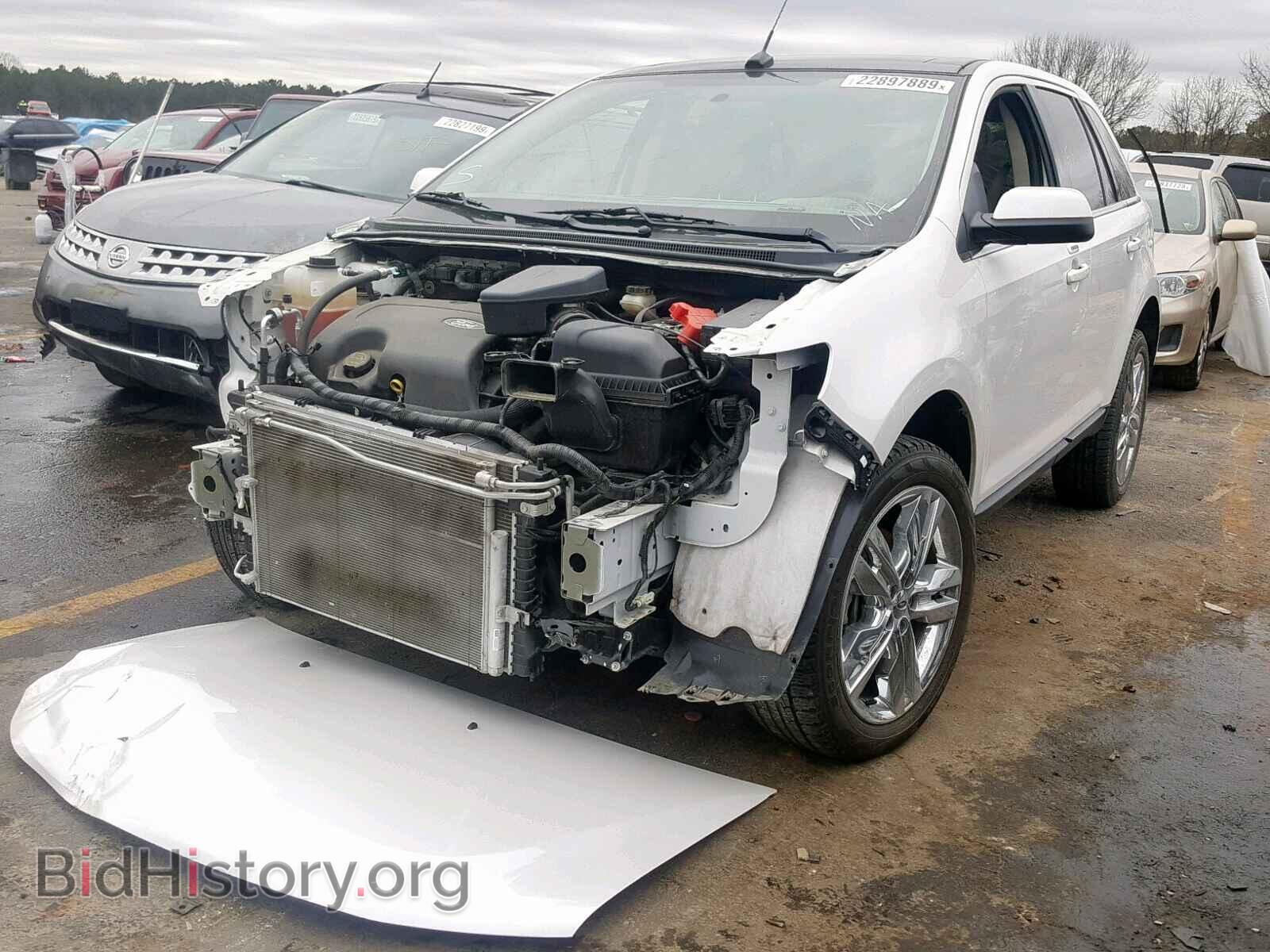 2014 FORD EDGE - VIN: 2FMDK3KC7EBA93721 - Фото 2