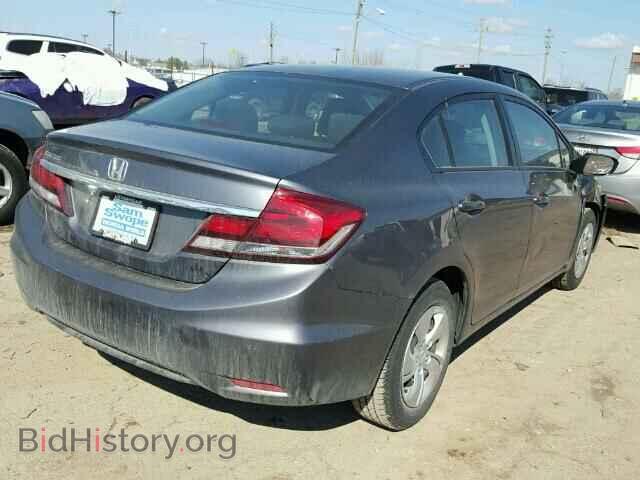 2014 HONDA CIVIC - VIN: 19XFB2F51EE001742 - Фото 4
