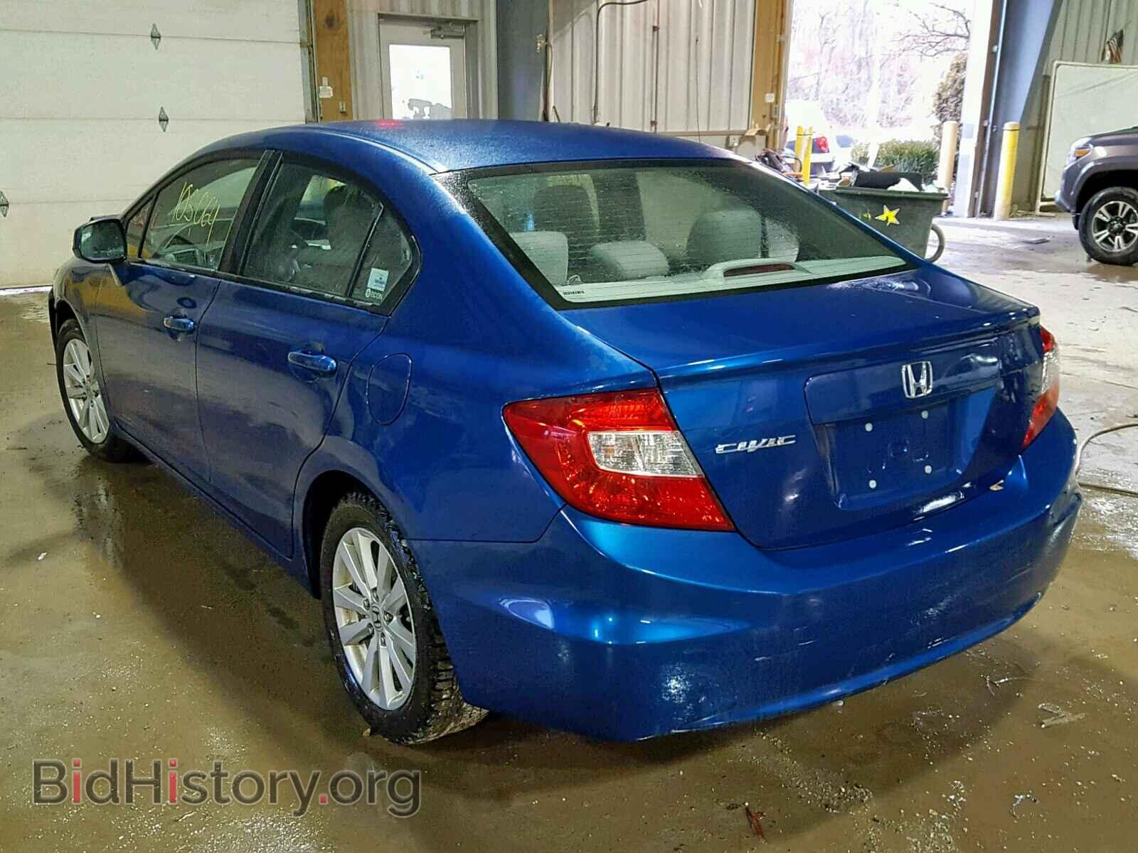 2012 HONDA CIVIC - VIN: 2HGFB2F82CH502491 - Фото 3