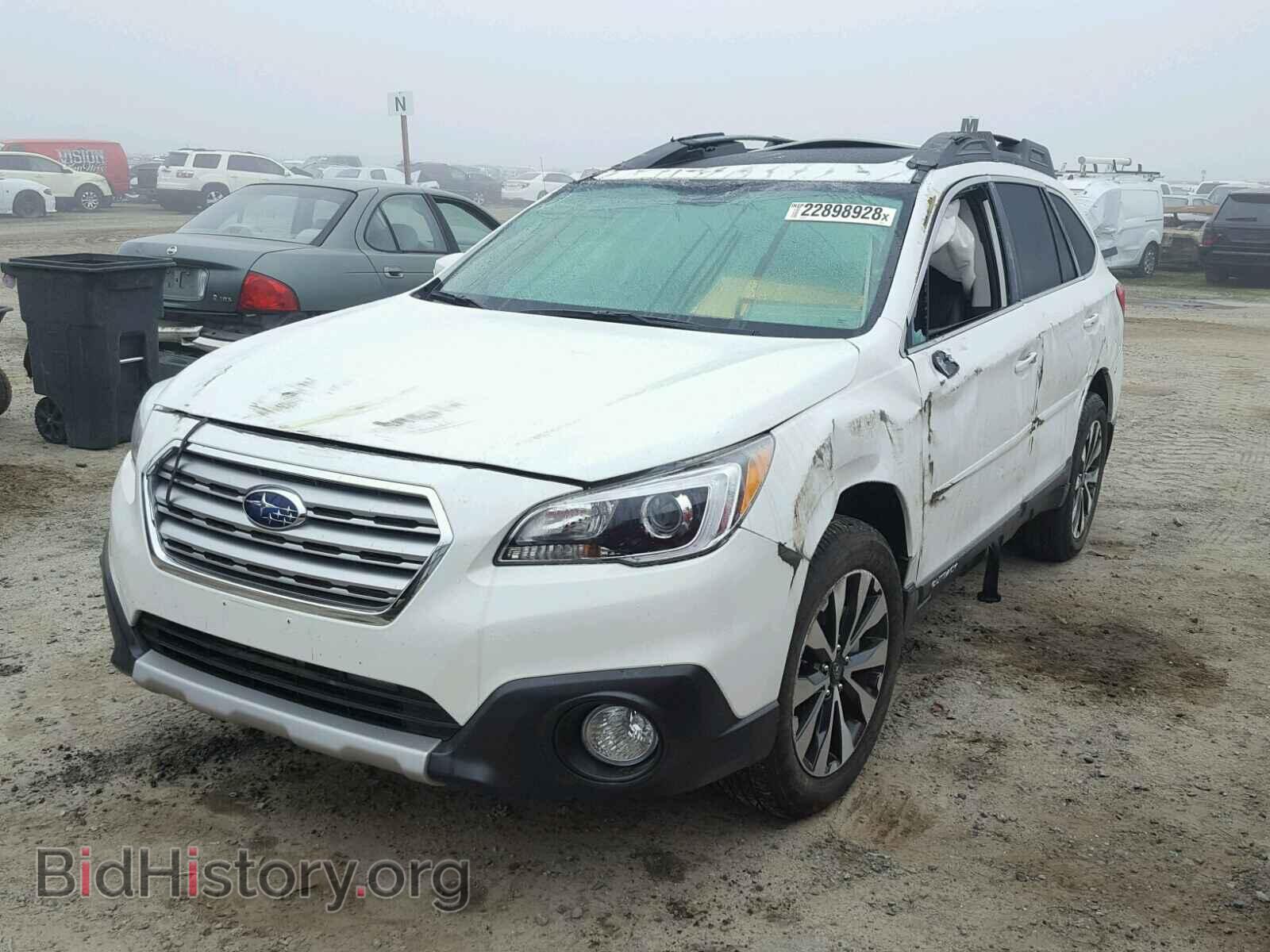 2016 SUBARU OUTBACK - VIN: 4S4BSENC5G3358816 - Фото 2