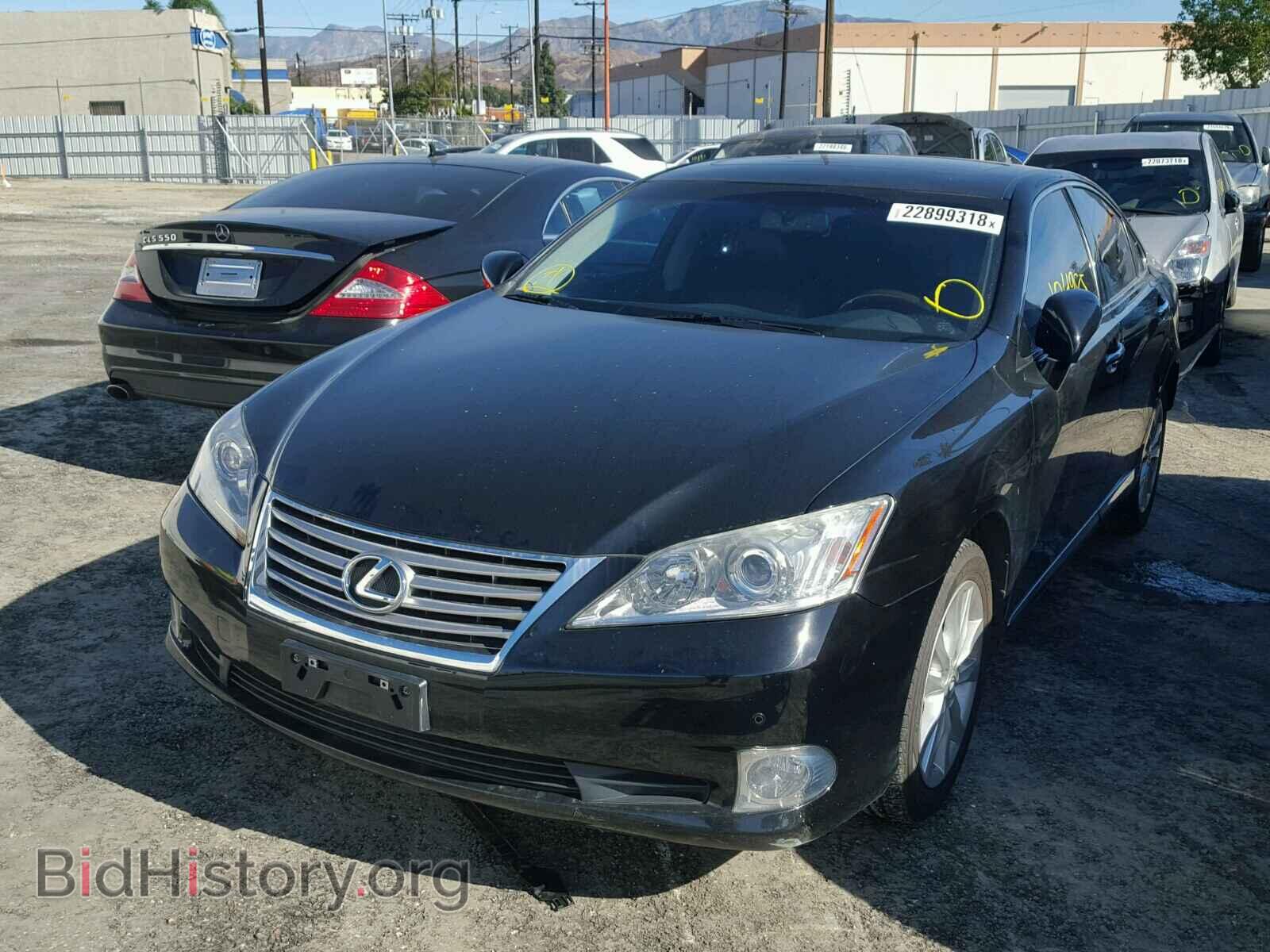 2011 LEXUS ES350 - VIN: JTHBK1EG3B2455297 - Фото 2