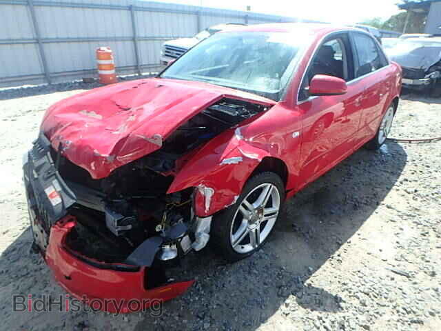 2008 AUDI A4 - VIN: WAUAF78EX8A072838 - Фото 2