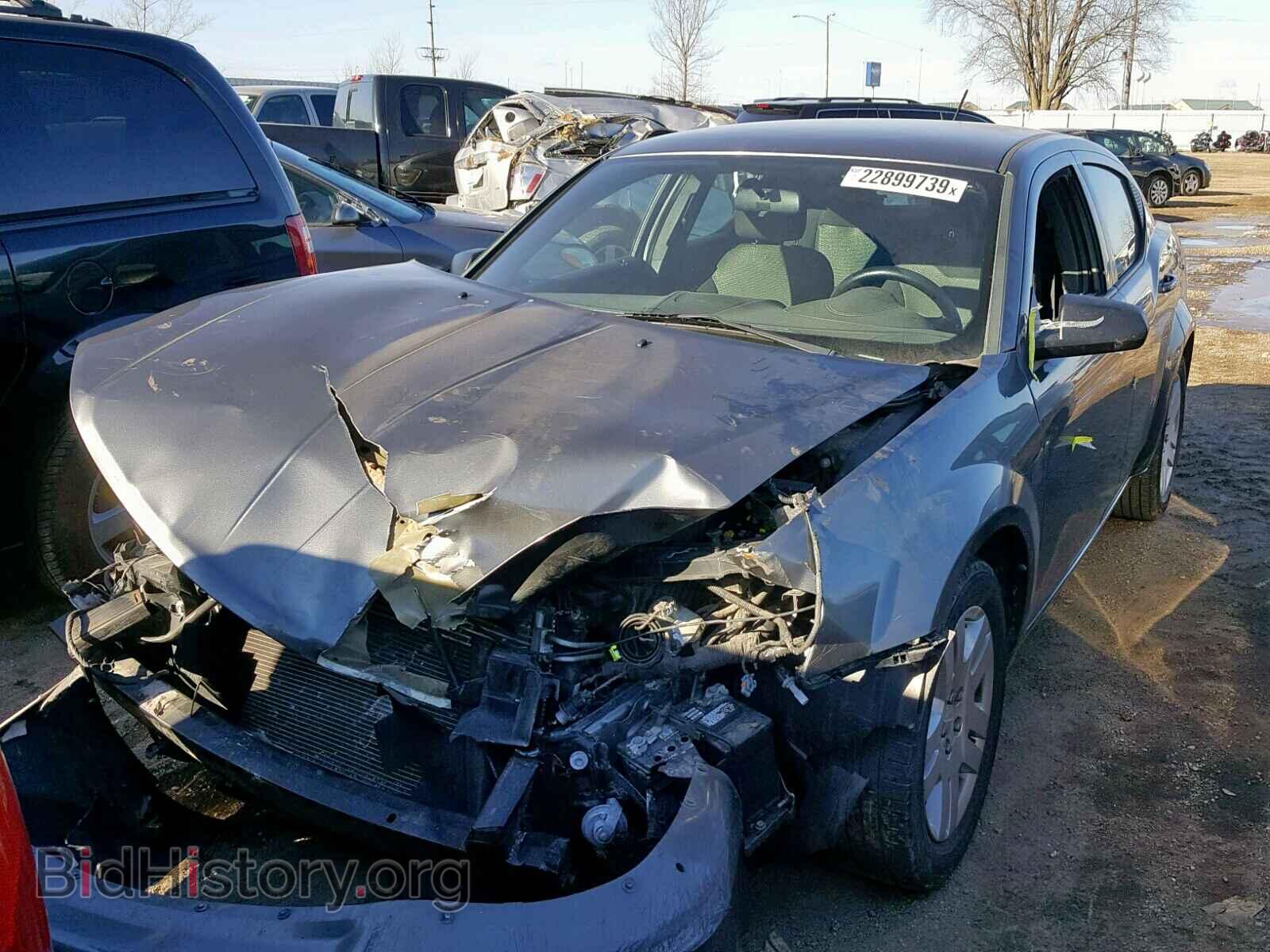 Photo 1C3CDZAB1CN132704 - DODGE AVENGER 2012