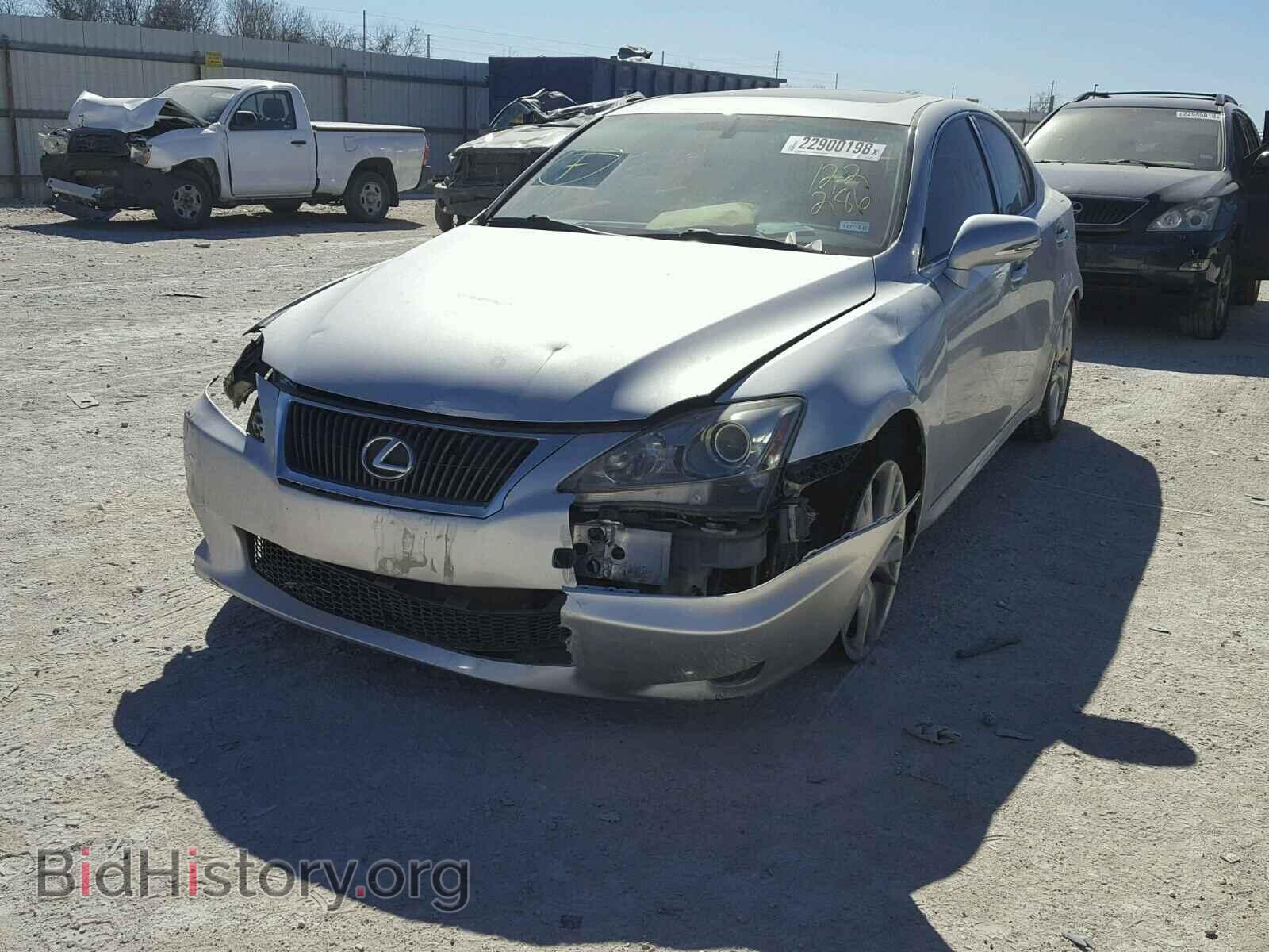 2010 LEXUS IS250 - VIN: JTHBF5C2XA5122286 - Фото 2