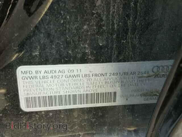 2012 AUDI A4 - VIN: WAUBFAFL1CN009566 - Фото 10