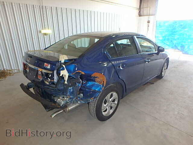 2013 HONDA CIVIC - VIN: 19XFB2F50DE254629 - Фото 4