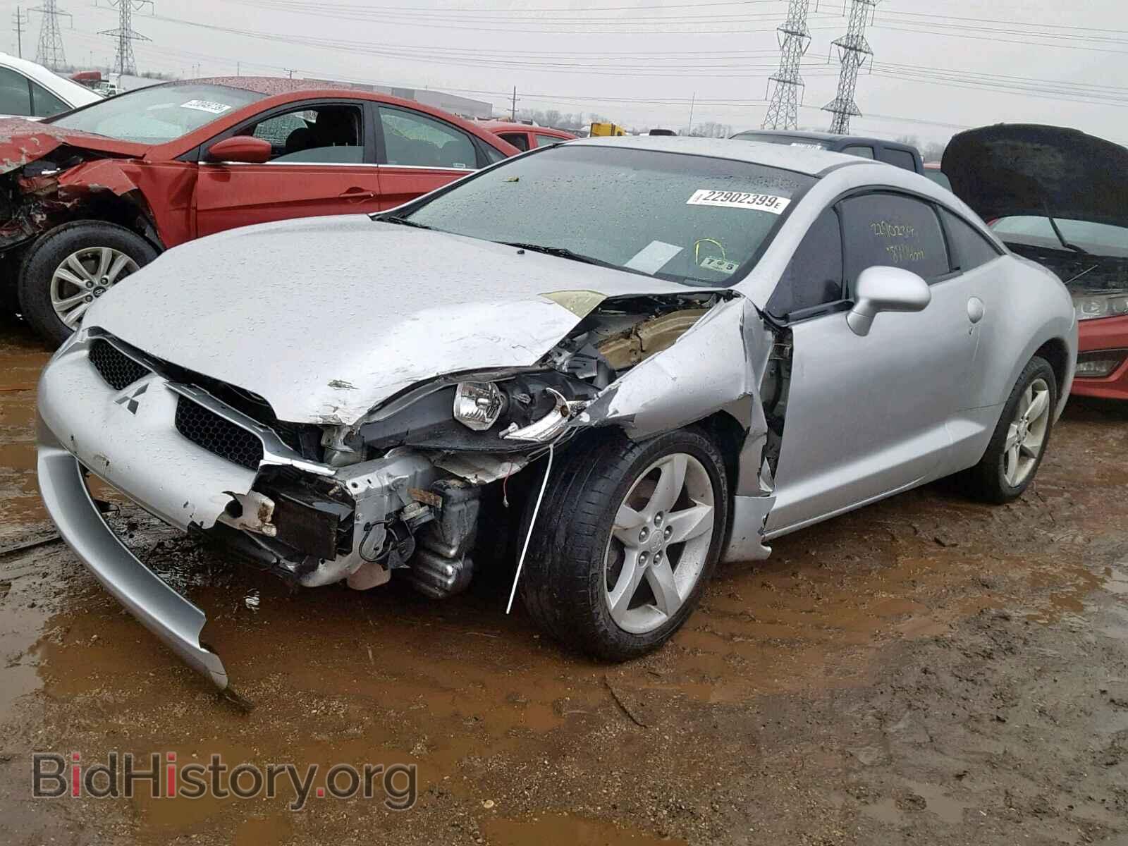 2008 MITSUBISHI ECLIPSE - VIN: 4A3AK24FX8E040543 - Фото 2