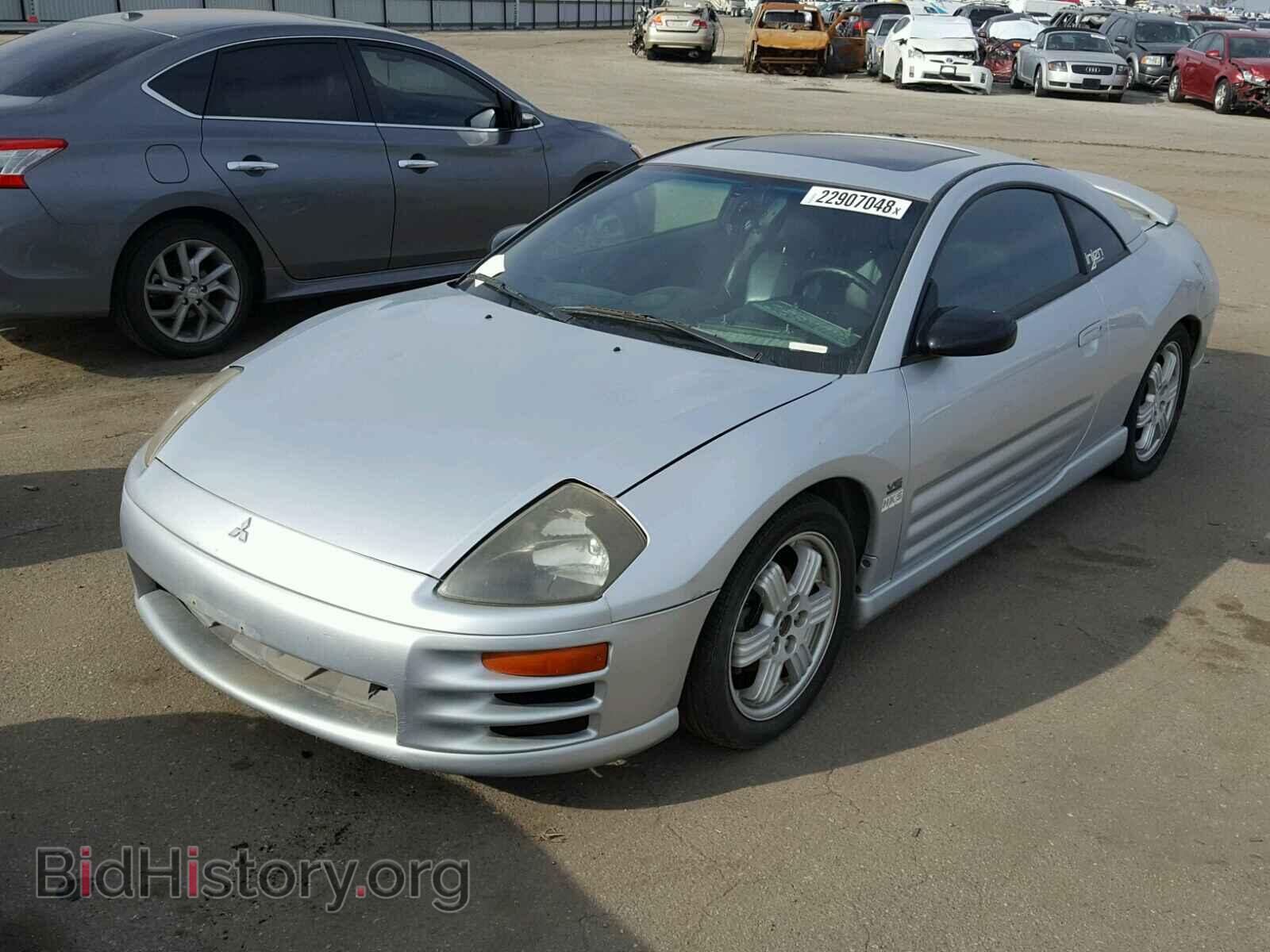 2000 MITSUBISHI ECLIPSE - VIN: 4A3AC54L2YE049838 - Фото 2