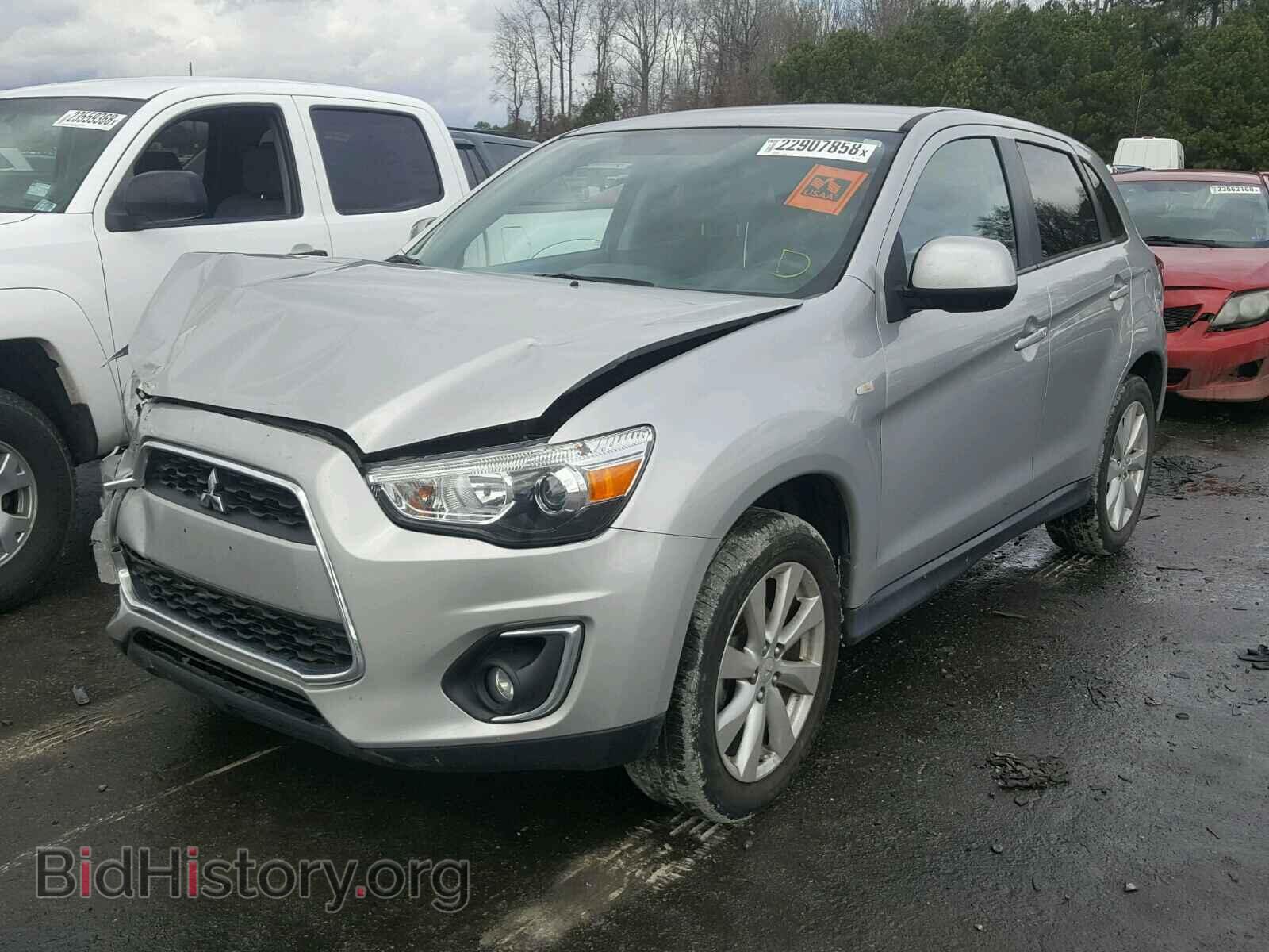 2014 MITSUBISHI OUTLANDER - VIN: 4A4AP3AU5EE031864 - Фото 2