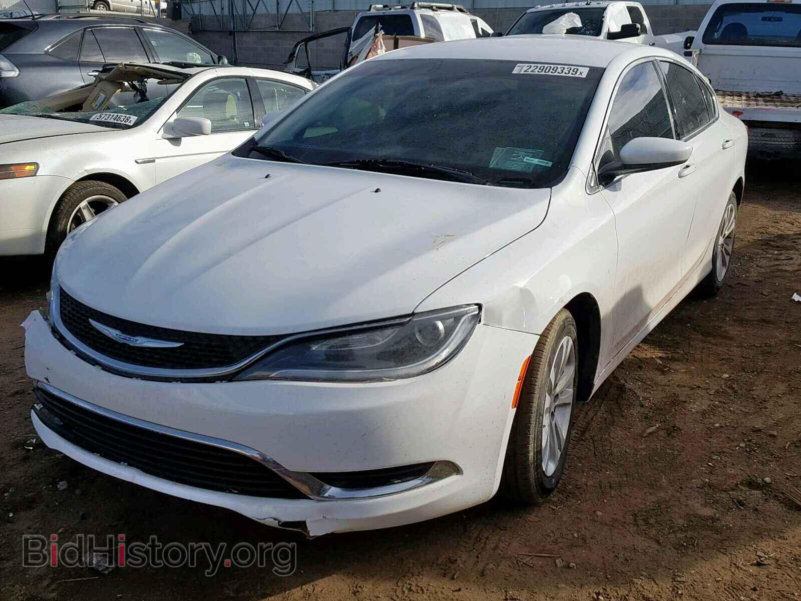 2016 CHRYSLER 200 - VIN: 1C3CCCAB1GN178250 - Фото 2
