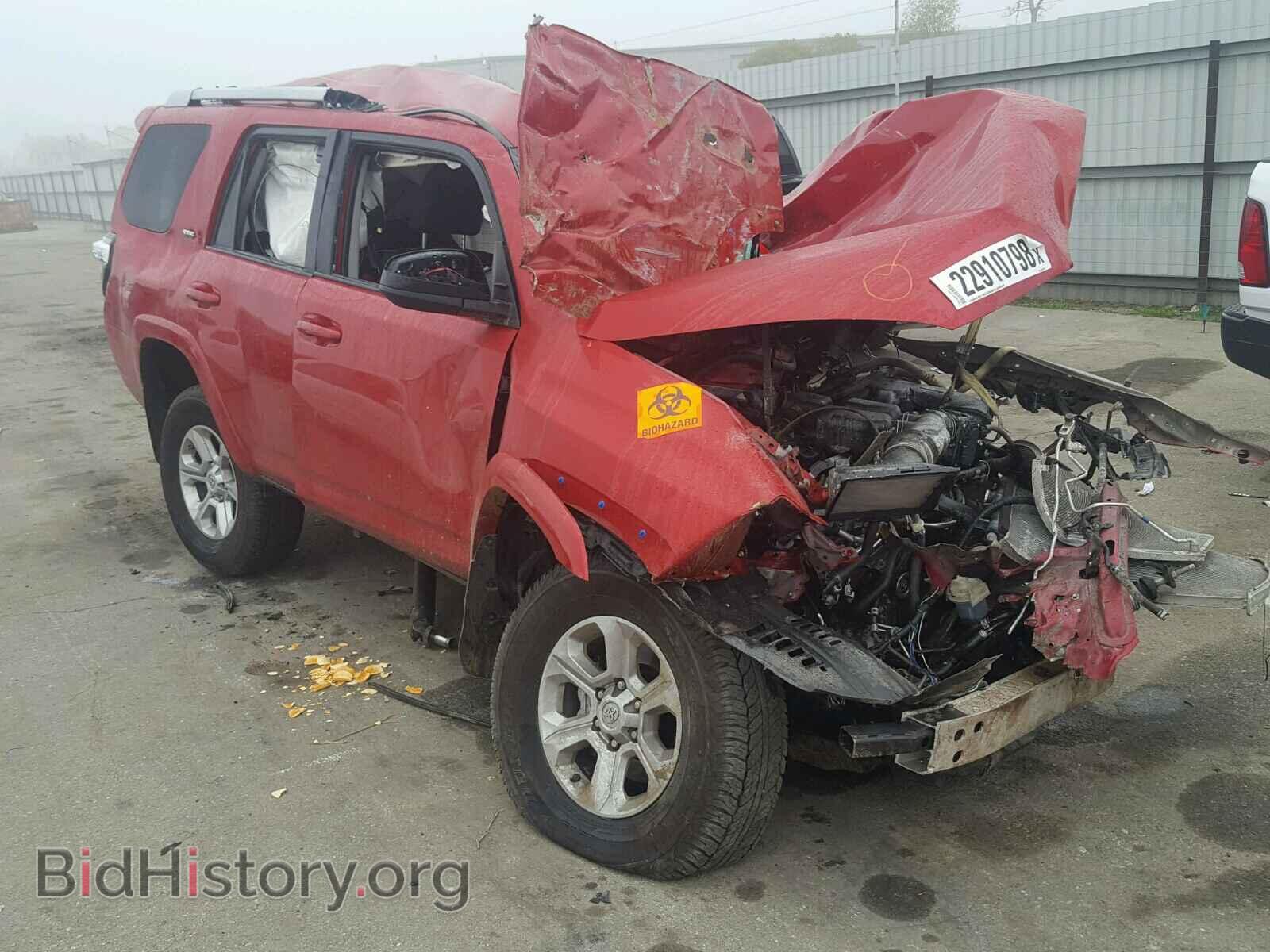 Photo JTEZU5JR5H5160763 - TOYOTA 4RUNNER 2017