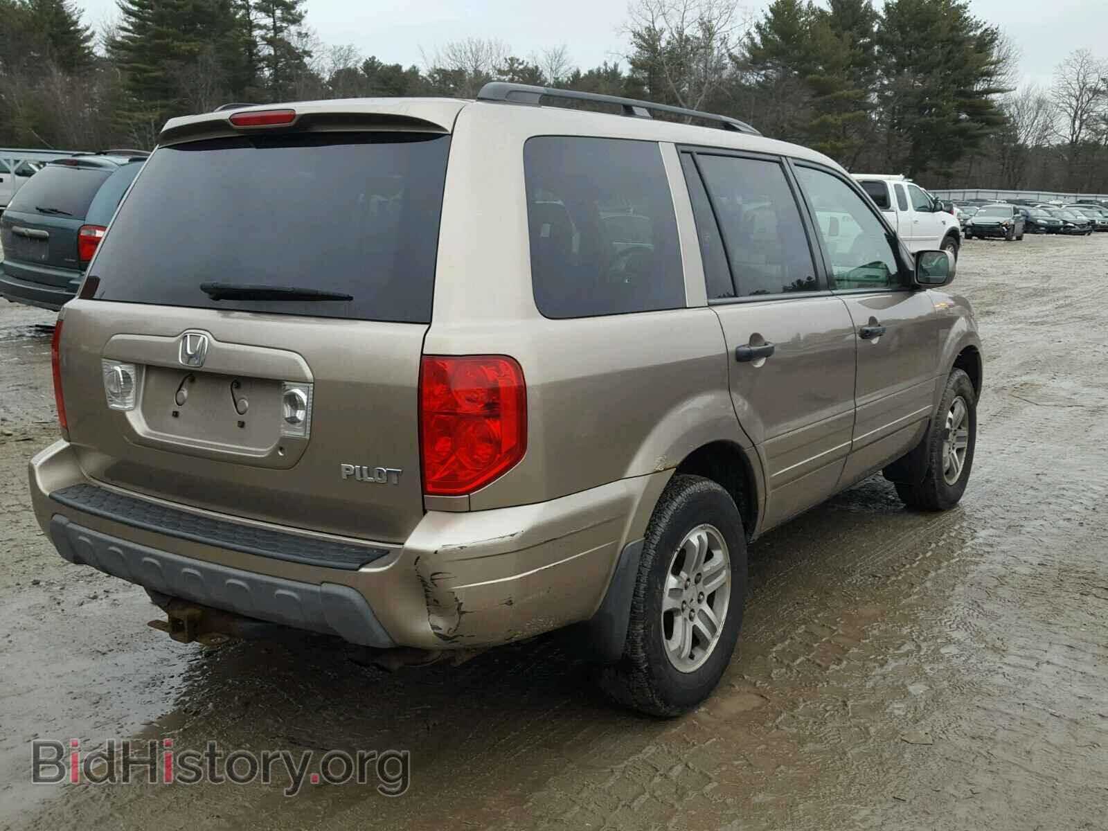 2005 HONDA PILOT - VIN: 2HKYF18635H559813 - Фото 4