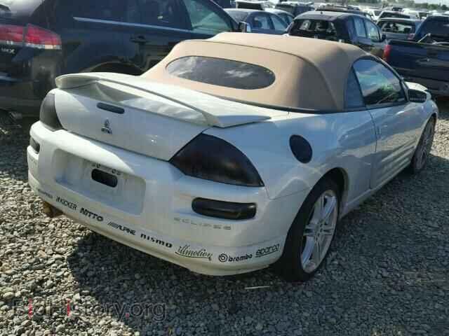 2003 MITSUBISHI ECLIPSE - VIN: 4A3AE45G03E019106 - Photo 4