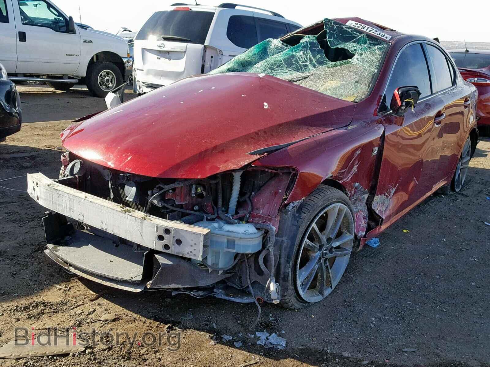 2012 LEXUS IS 250 - VIN: JTHBF5C2XC2102799 - Фото 2