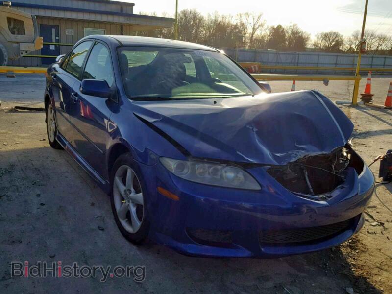 2005 Mazda 6 6 I (VIN 1YVHP80C155M58674) — фото 1 из 10, Copart, повреждение: передняя часть